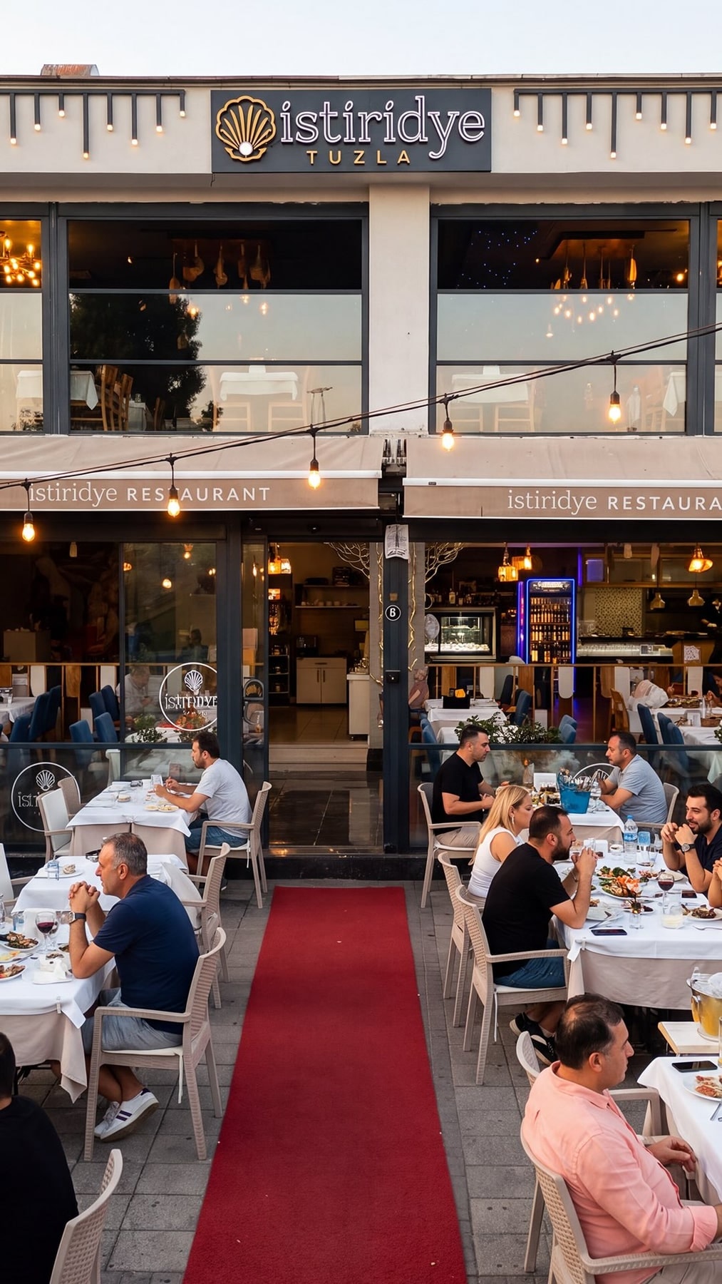 İstiridye Tuzla: gün ışığı alan salon