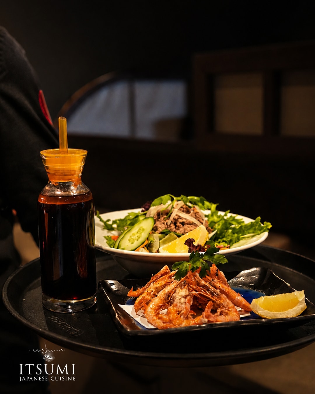A carefully presented dish from Itsumi