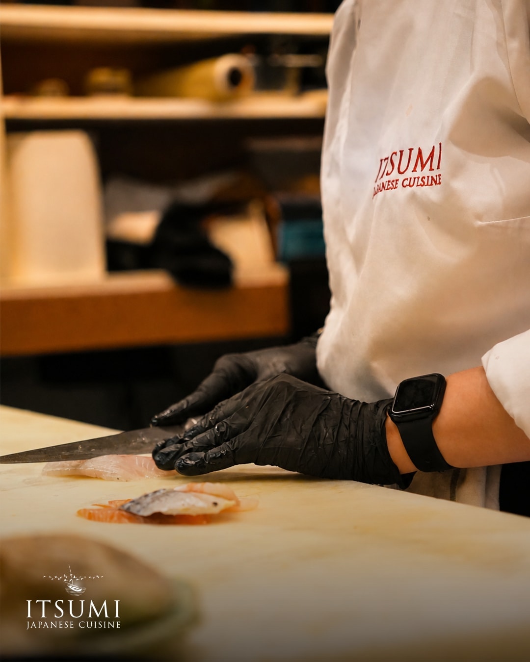 A carefully presented dish from Itsumi