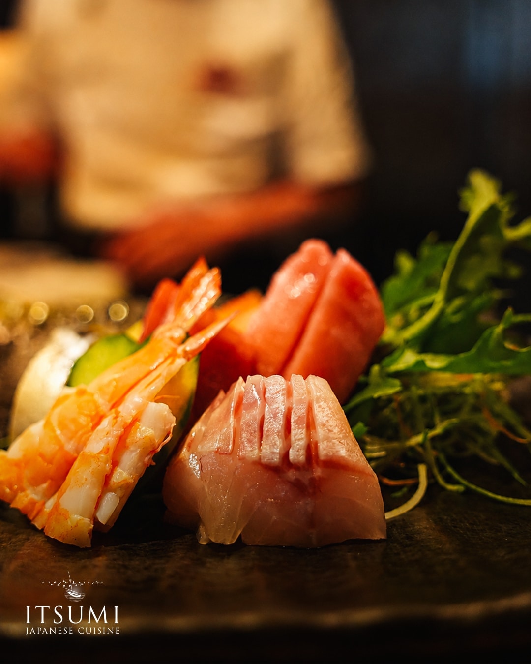 A carefully presented dish from Itsumi