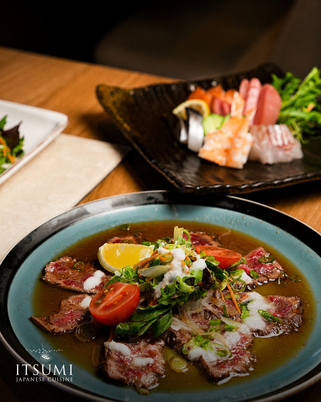 A carefully presented dish from Itsumi