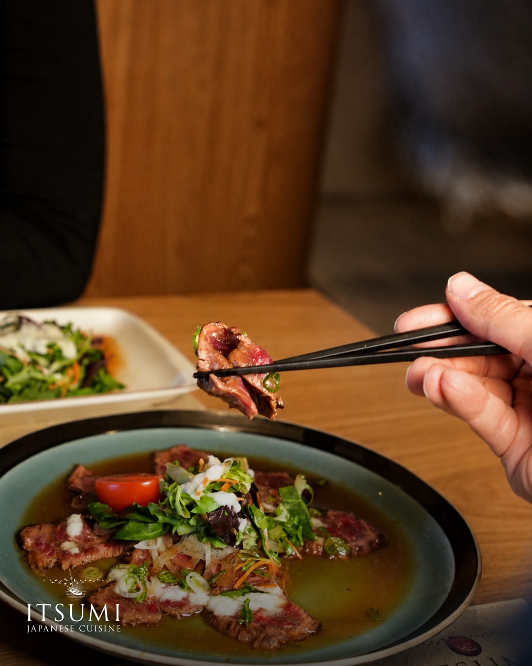 A carefully presented dish from Itsumi