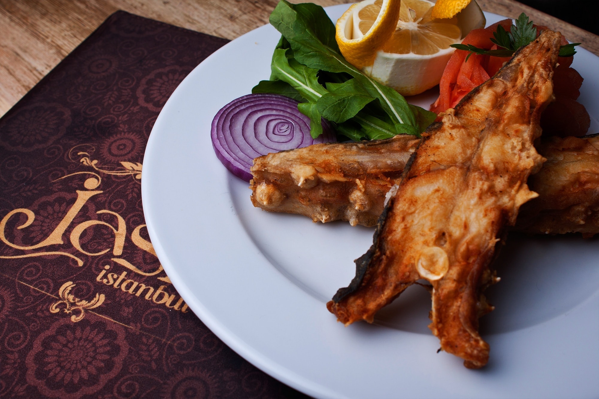A carefully presented dish from Jash İstanbul