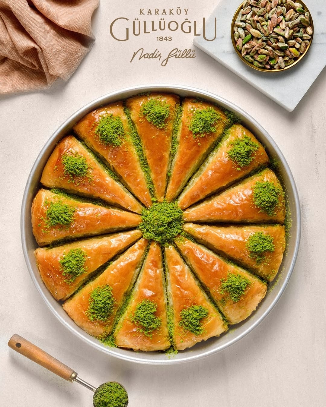 Karaköy Güllüoğlu: a carefully plated dish