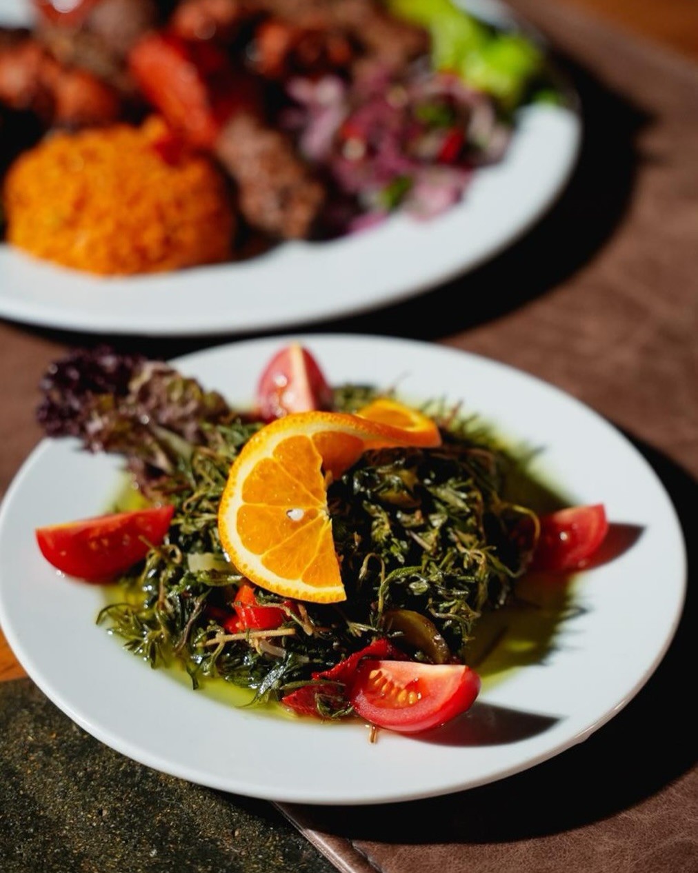 A carefully presented dish from Kaşıbeyaz Ataşehir