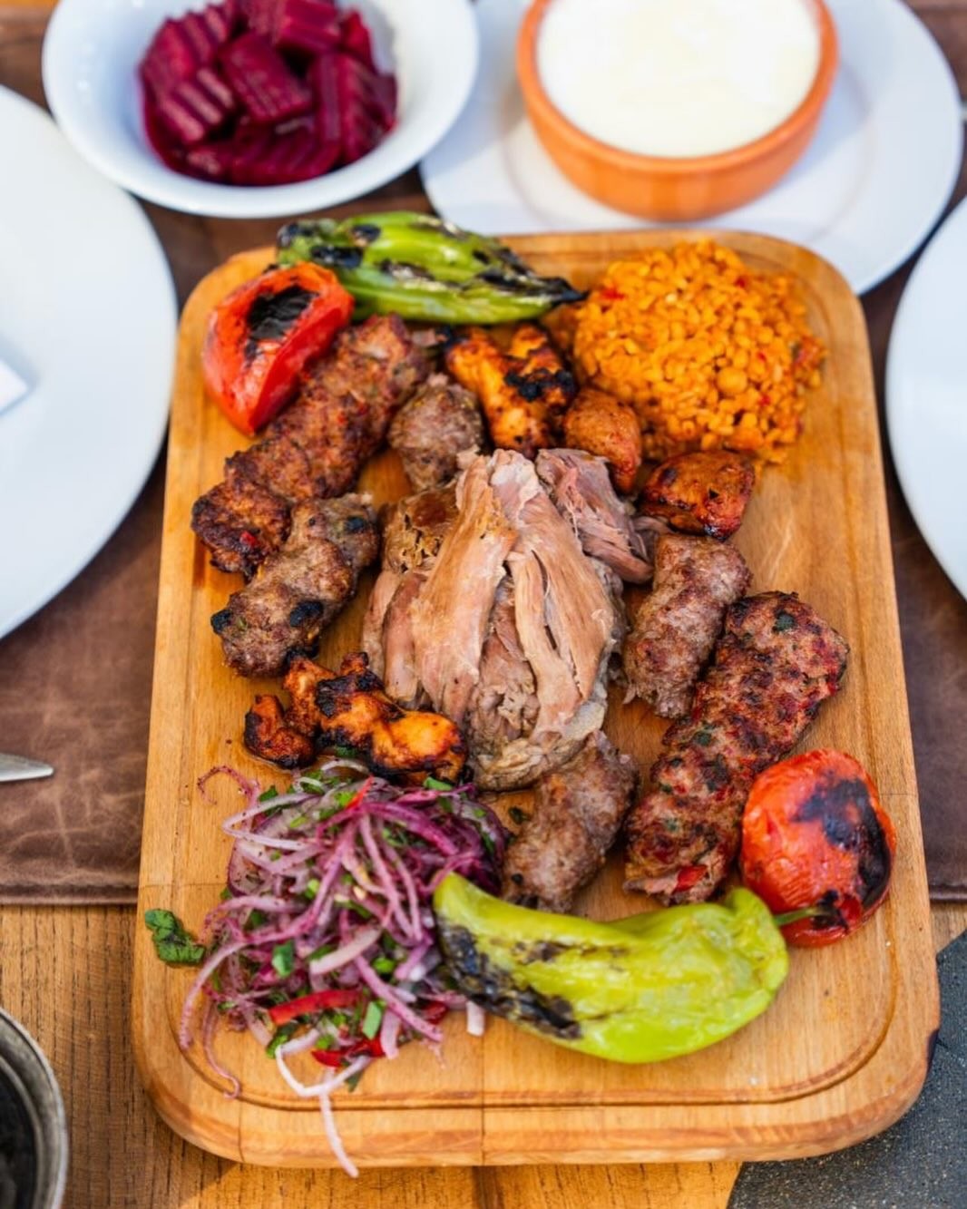 A carefully presented dish from Kaşıbeyaz Ataşehir