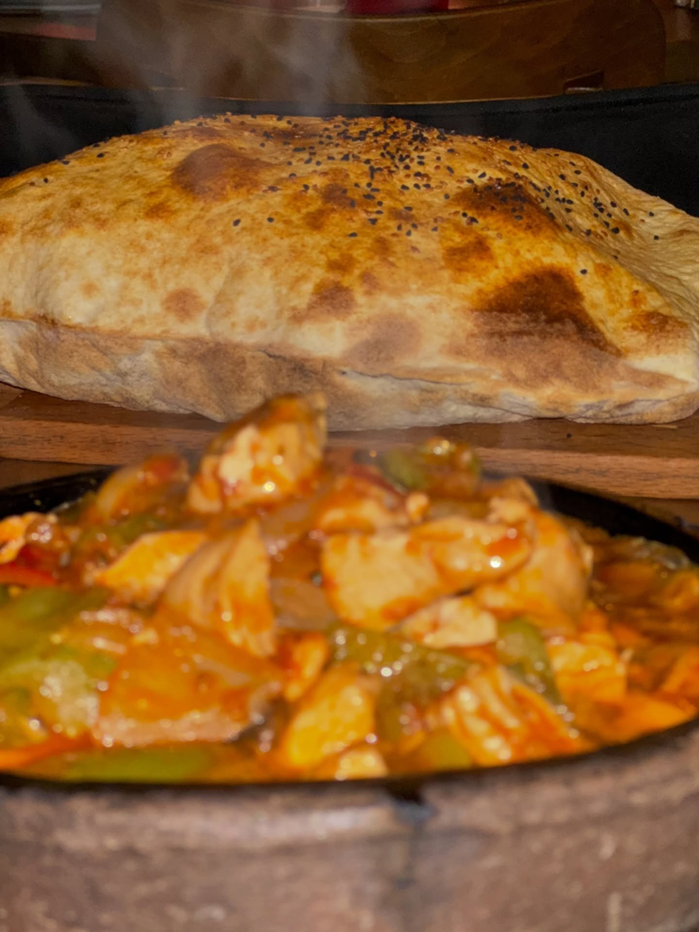 A carefully presented dish from Khorasani