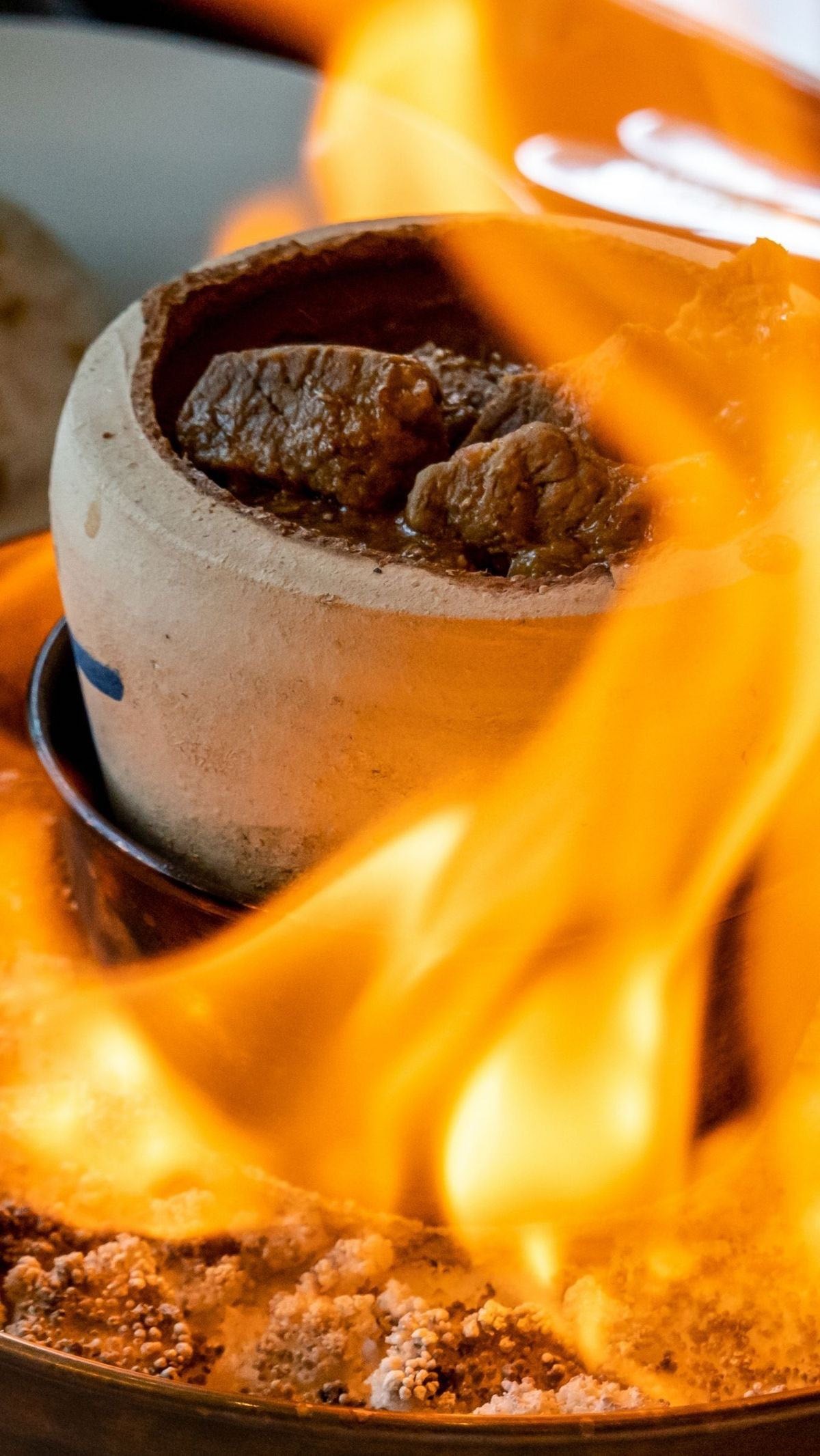 A carefully presented dish from Khorasani