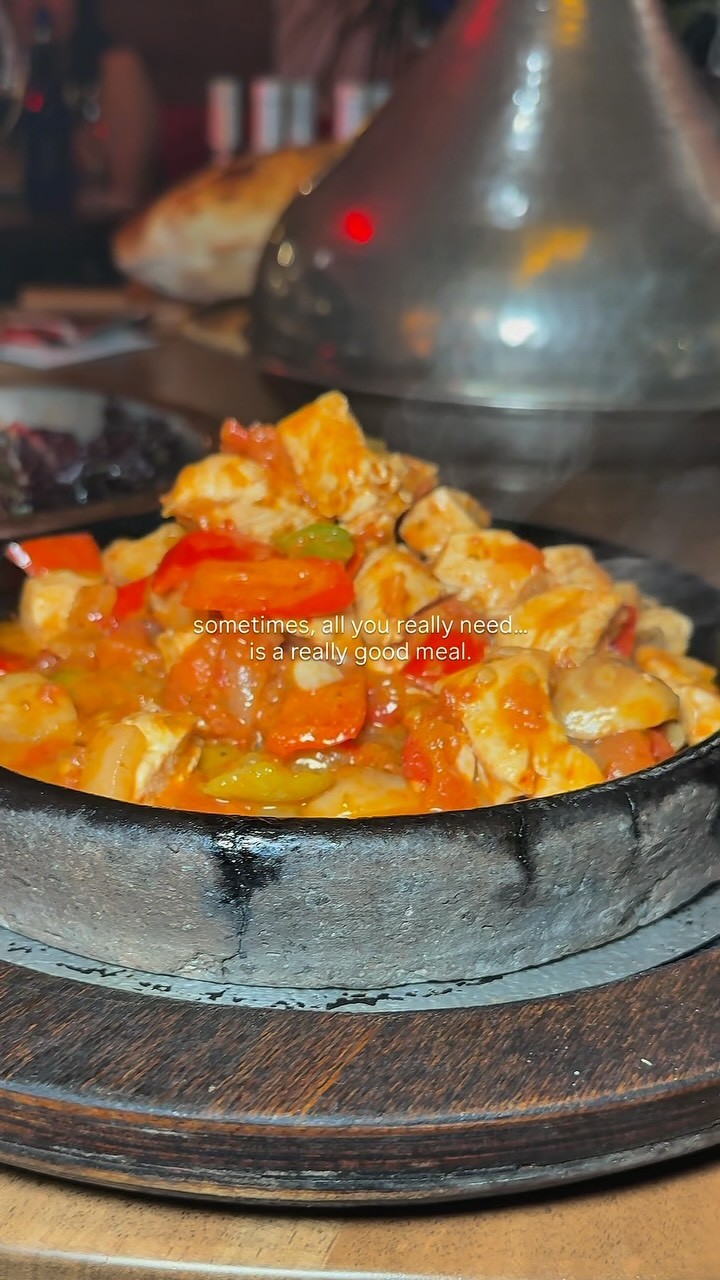 A carefully presented dish from Khorasani