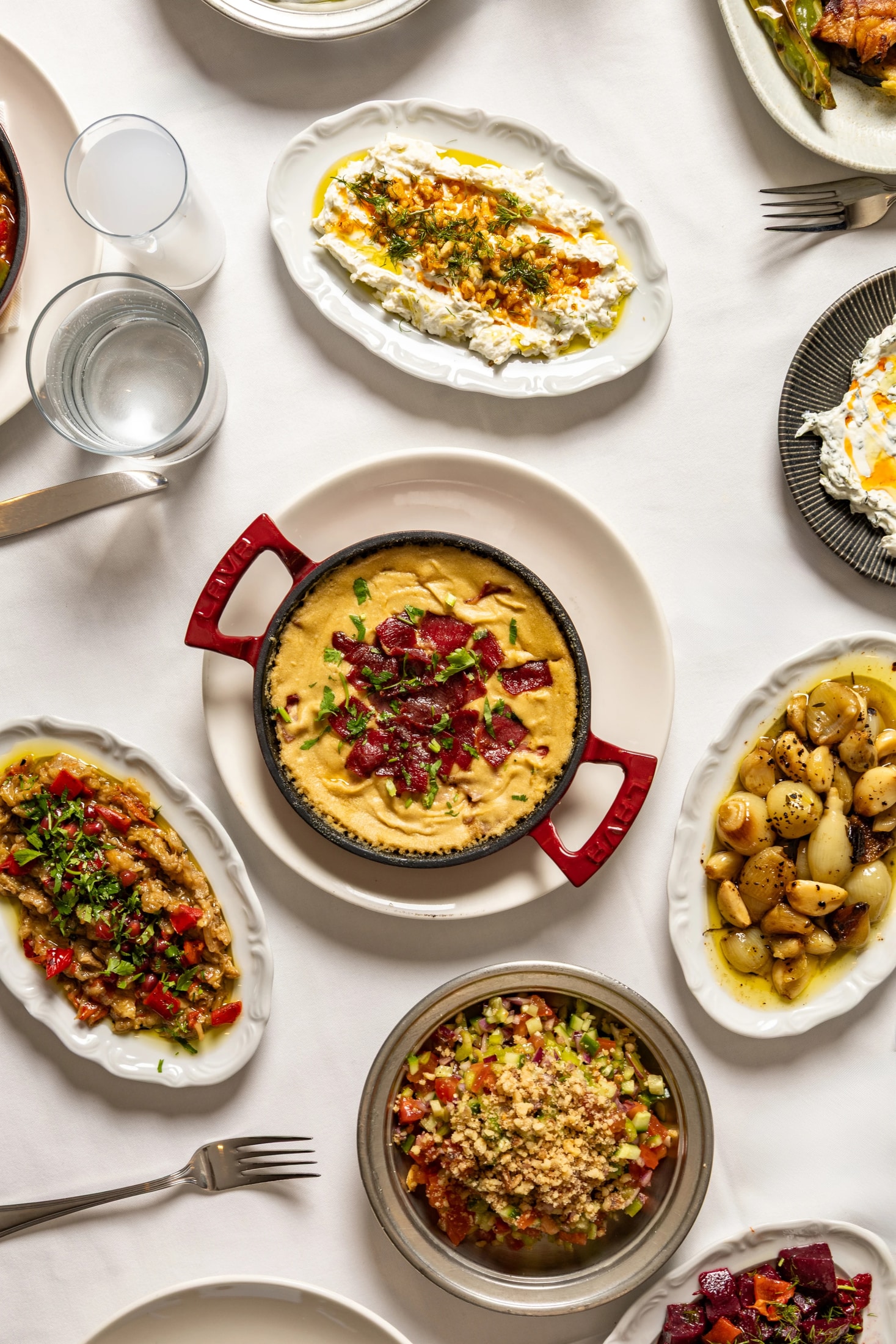 A carefully presented dish from Kiva Galataport