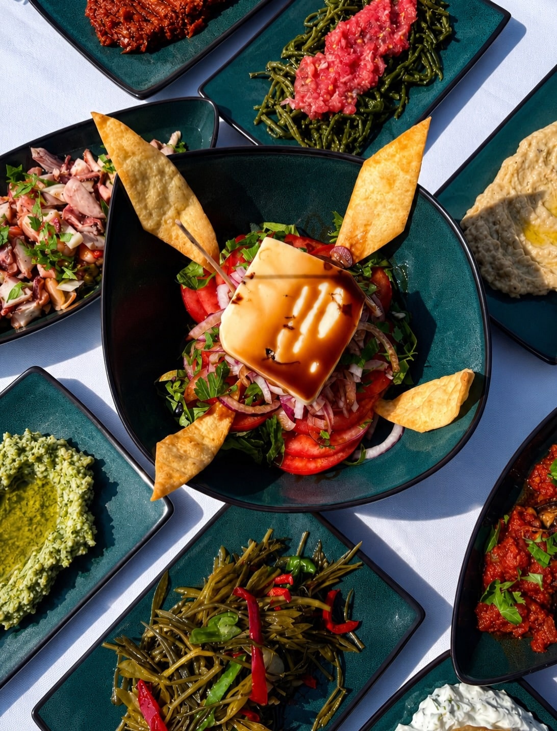 A carefully presented dish from Kuleli Yakamoz