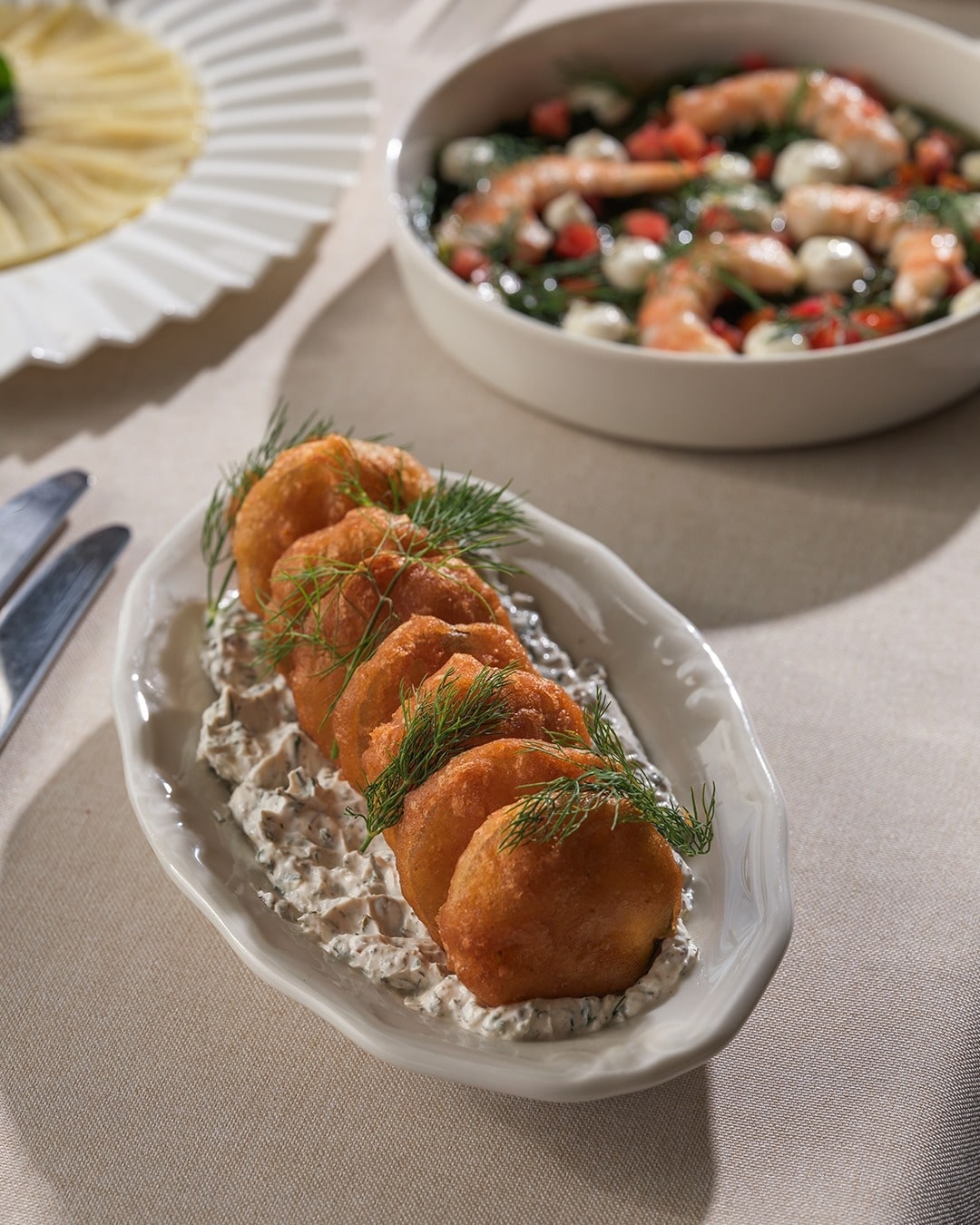 Lacivert: a signature dish presentation
