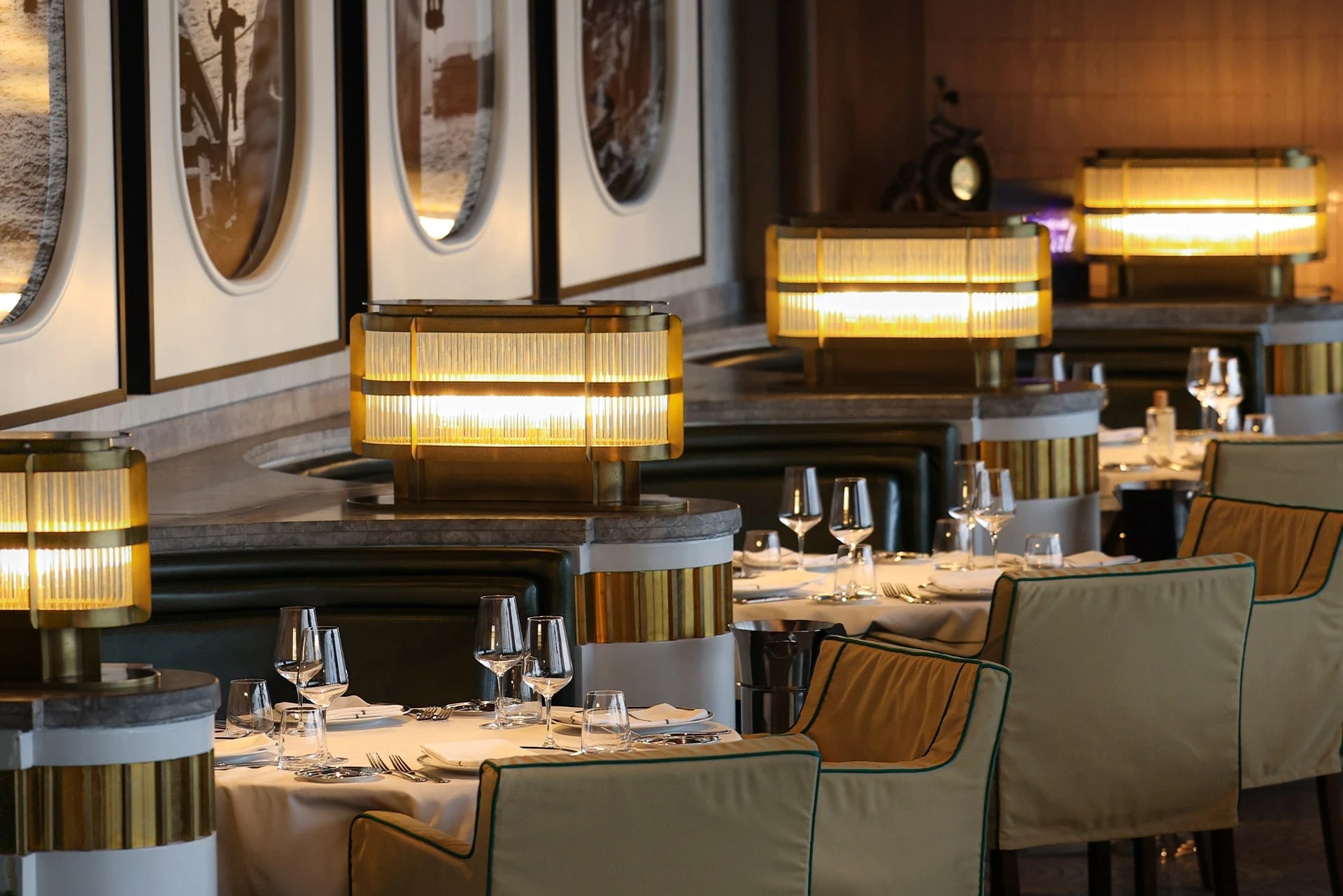 Interior and atmosphere at Liman İstanbul