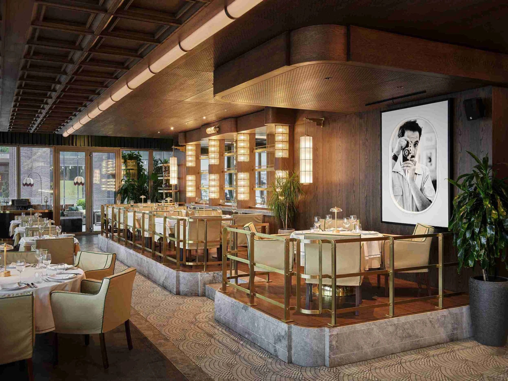 Interior and atmosphere at Liman İstanbul