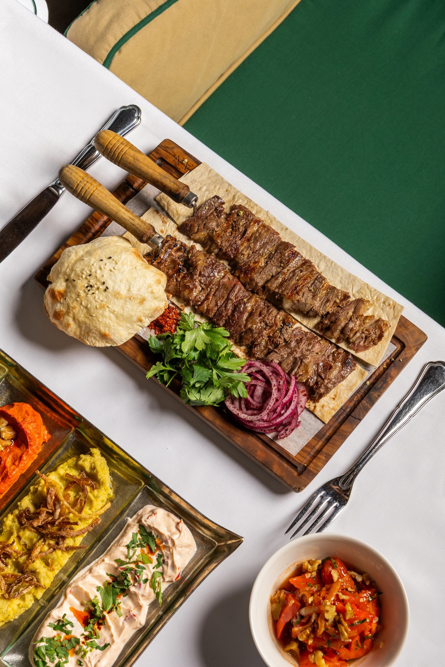 A carefully presented dish from Liman İstanbul