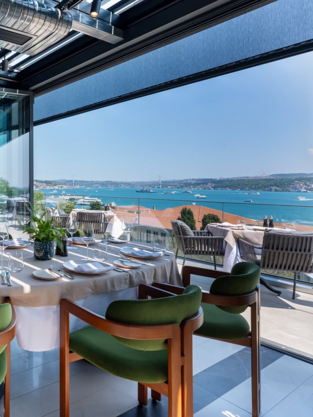 Restaurant atmosphere at Lina Anatolian Kitchen