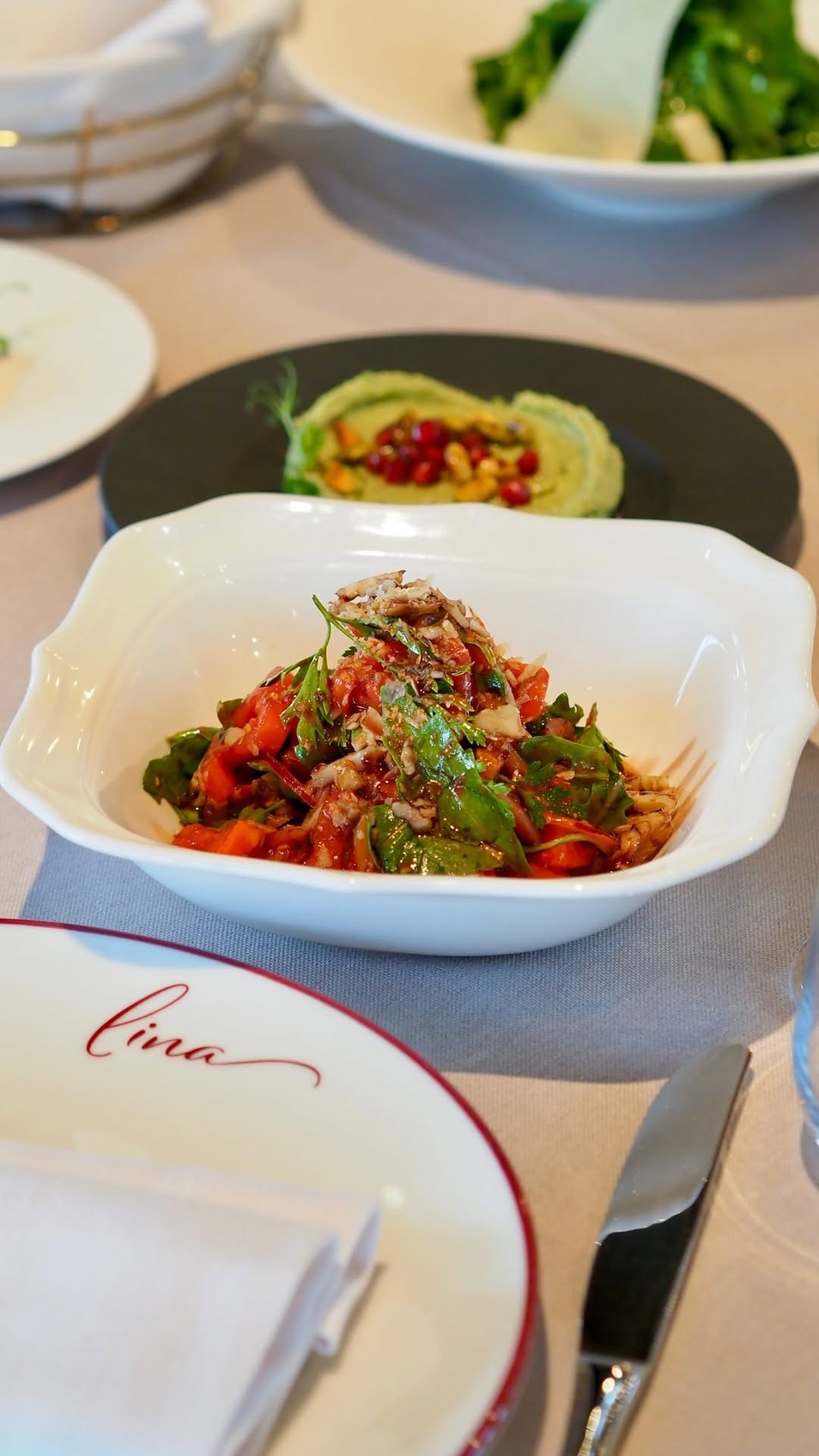 Signature presentation from Lina Anatolian Kitchen