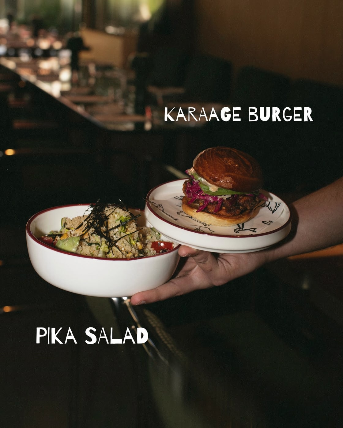 A carefully prepared dish from Little Pika
