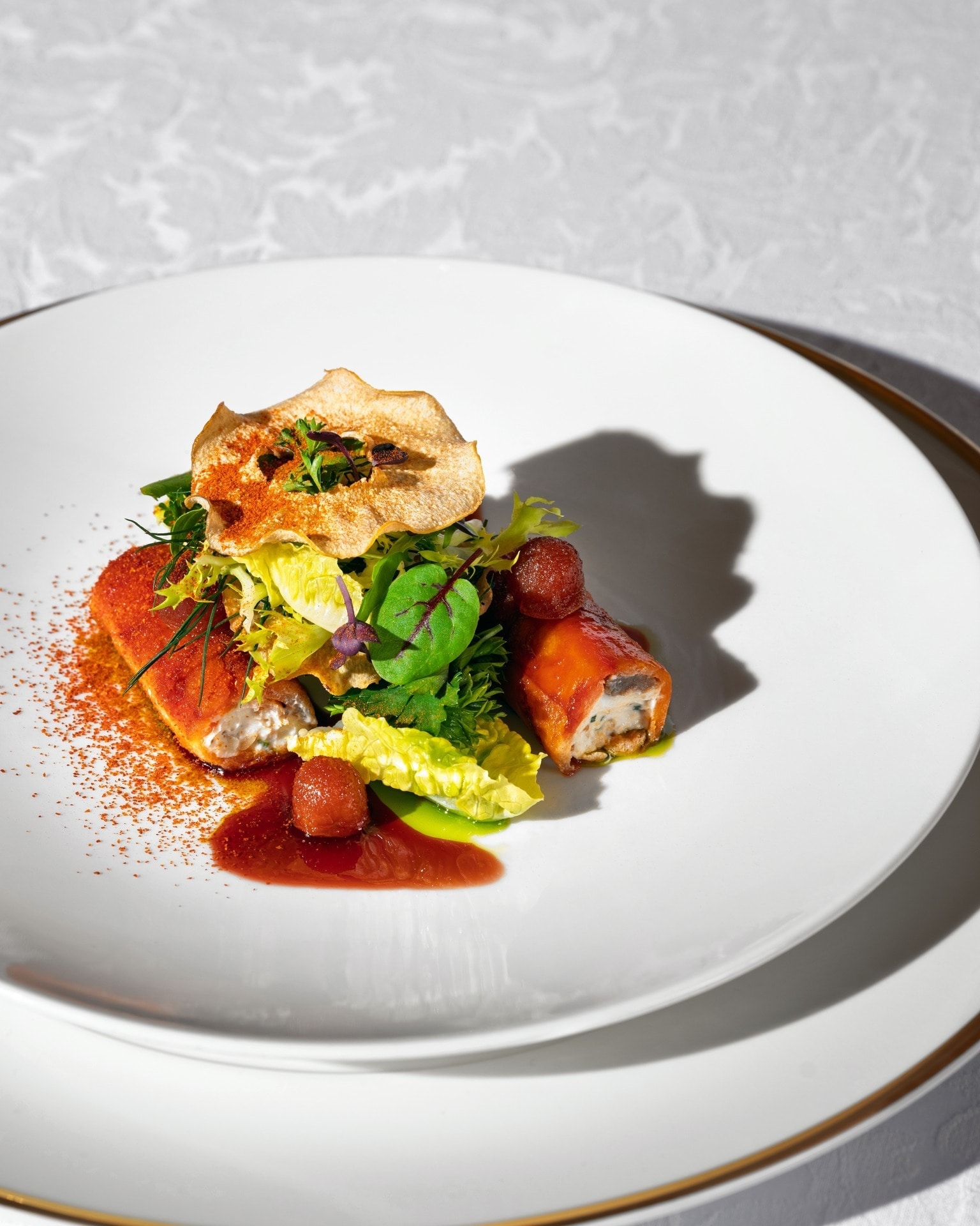 A carefully presented dish from Lokanta by Divan