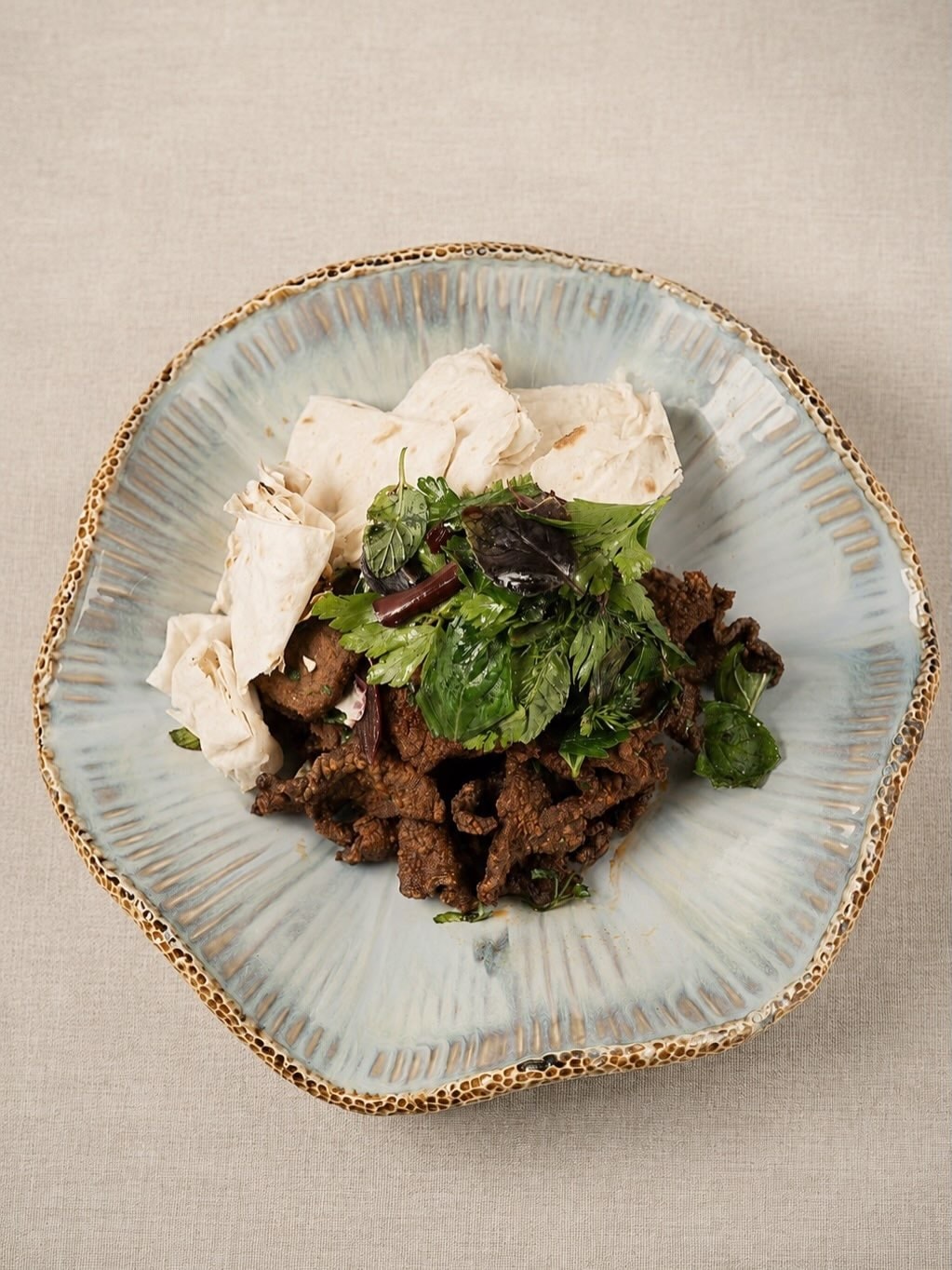 Lokanta Göktürk: a chef-prepared dish