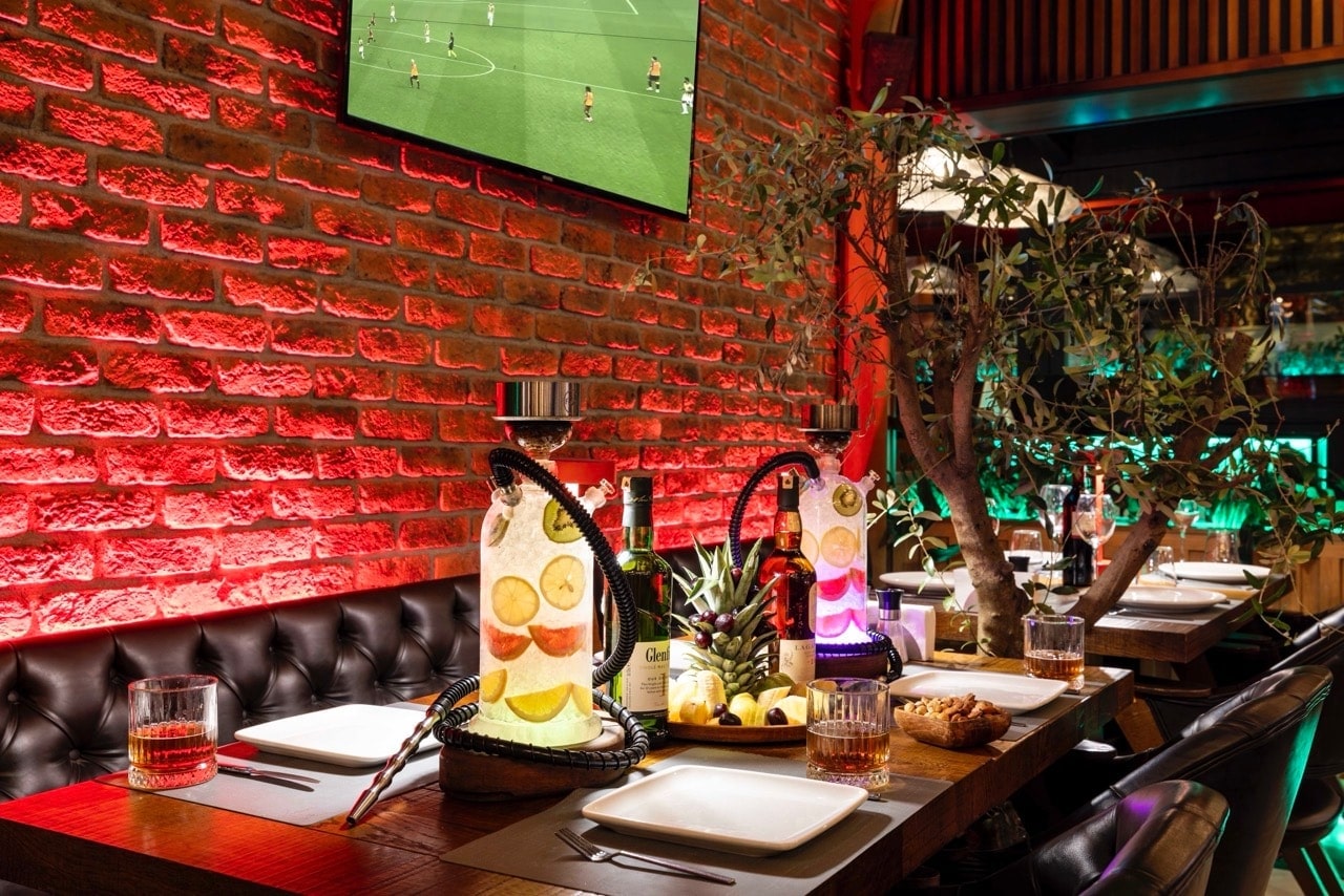 Food and atmosphere at Loti Roof Lounge & Bistro
