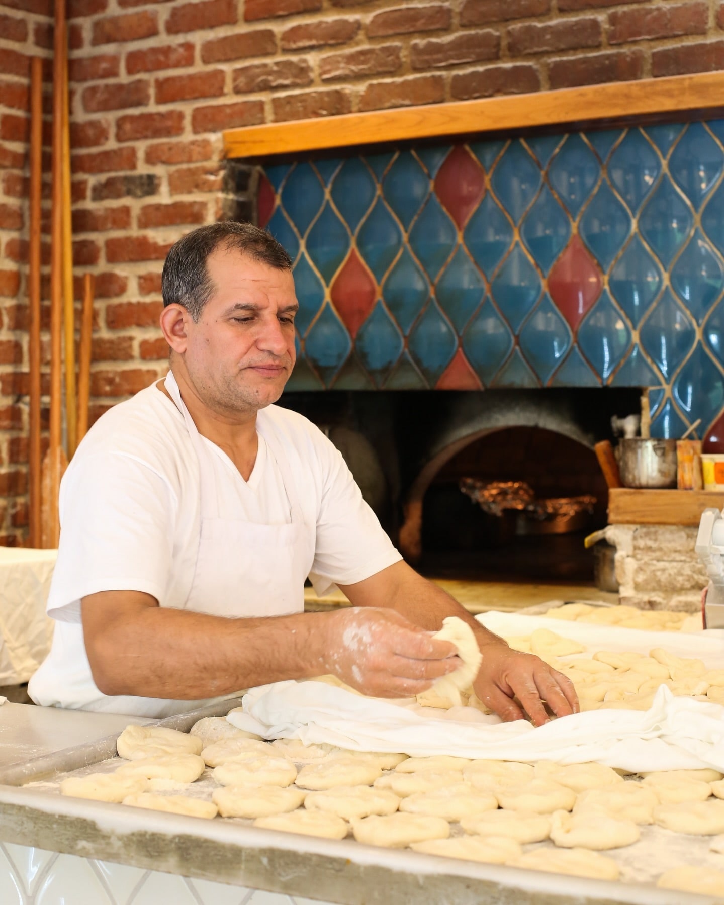 Mahir Lokantası: the dining area with a view