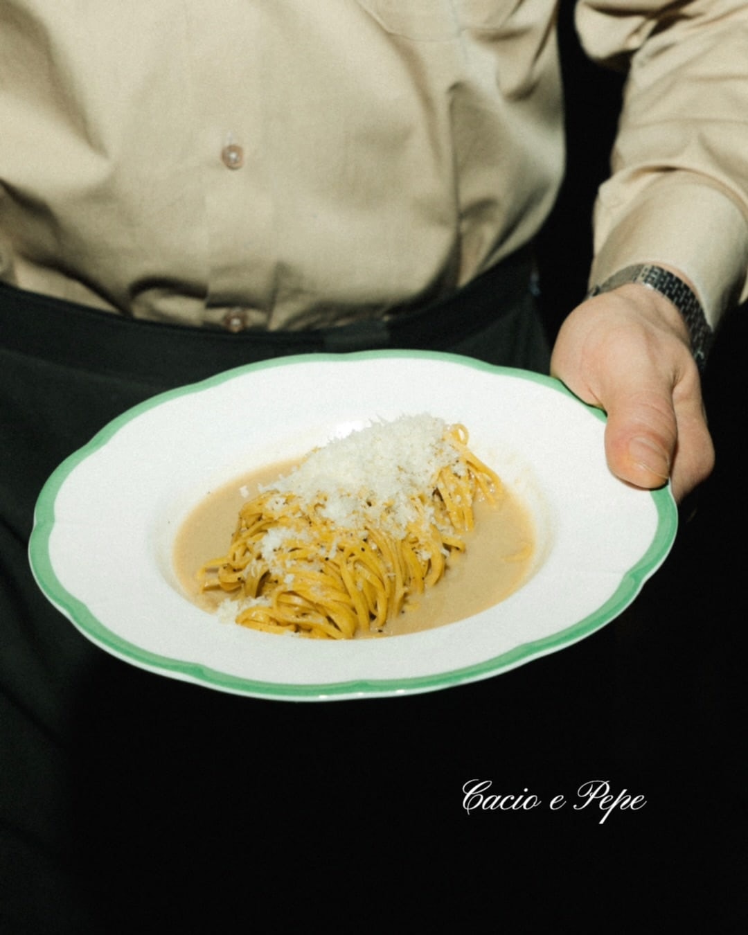 A carefully prepared dish from Maison Mariel