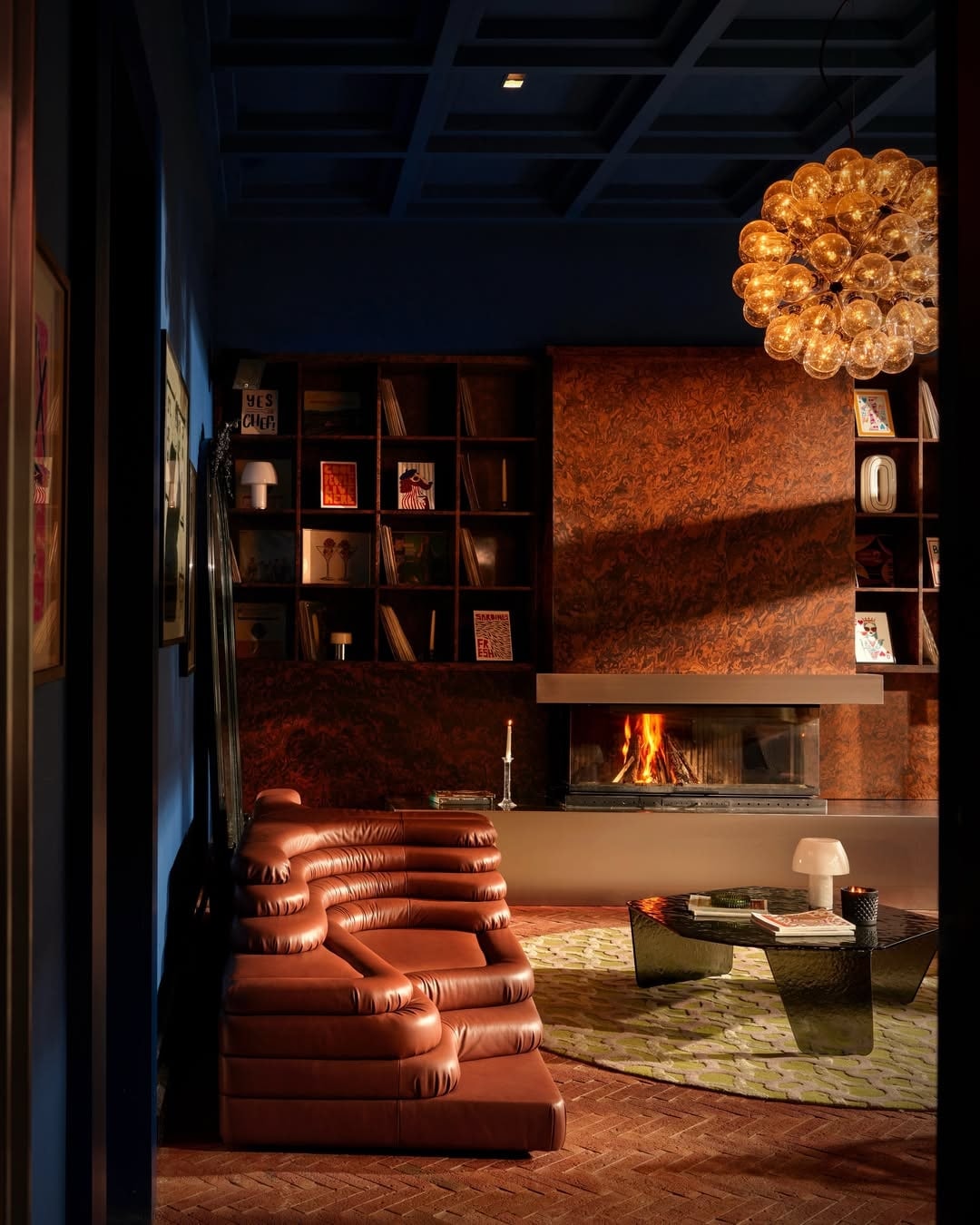 The considered interior and atmosphere at Maison Mariel