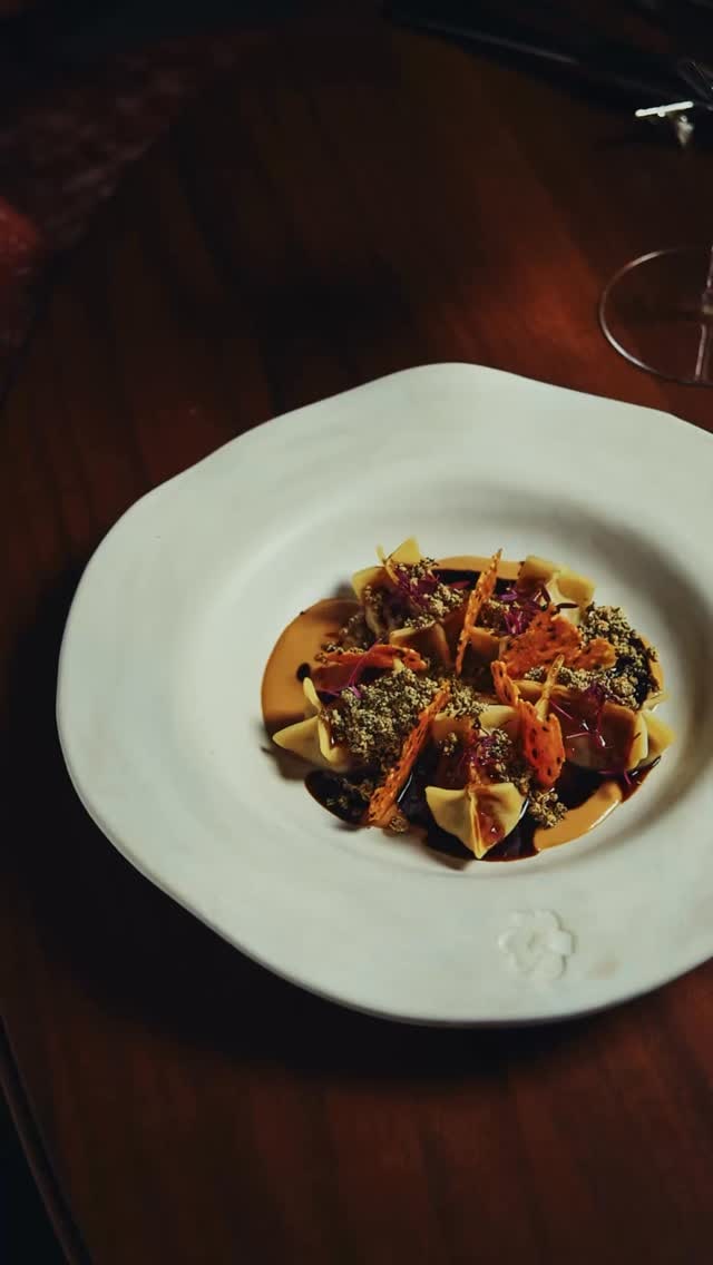 çağdaş yorumlu kaburga mantısı — Malva Restaurant