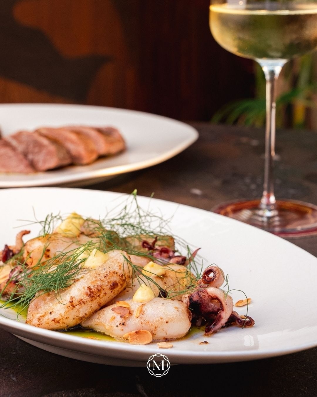 A carefully prepared dish from Manzé
