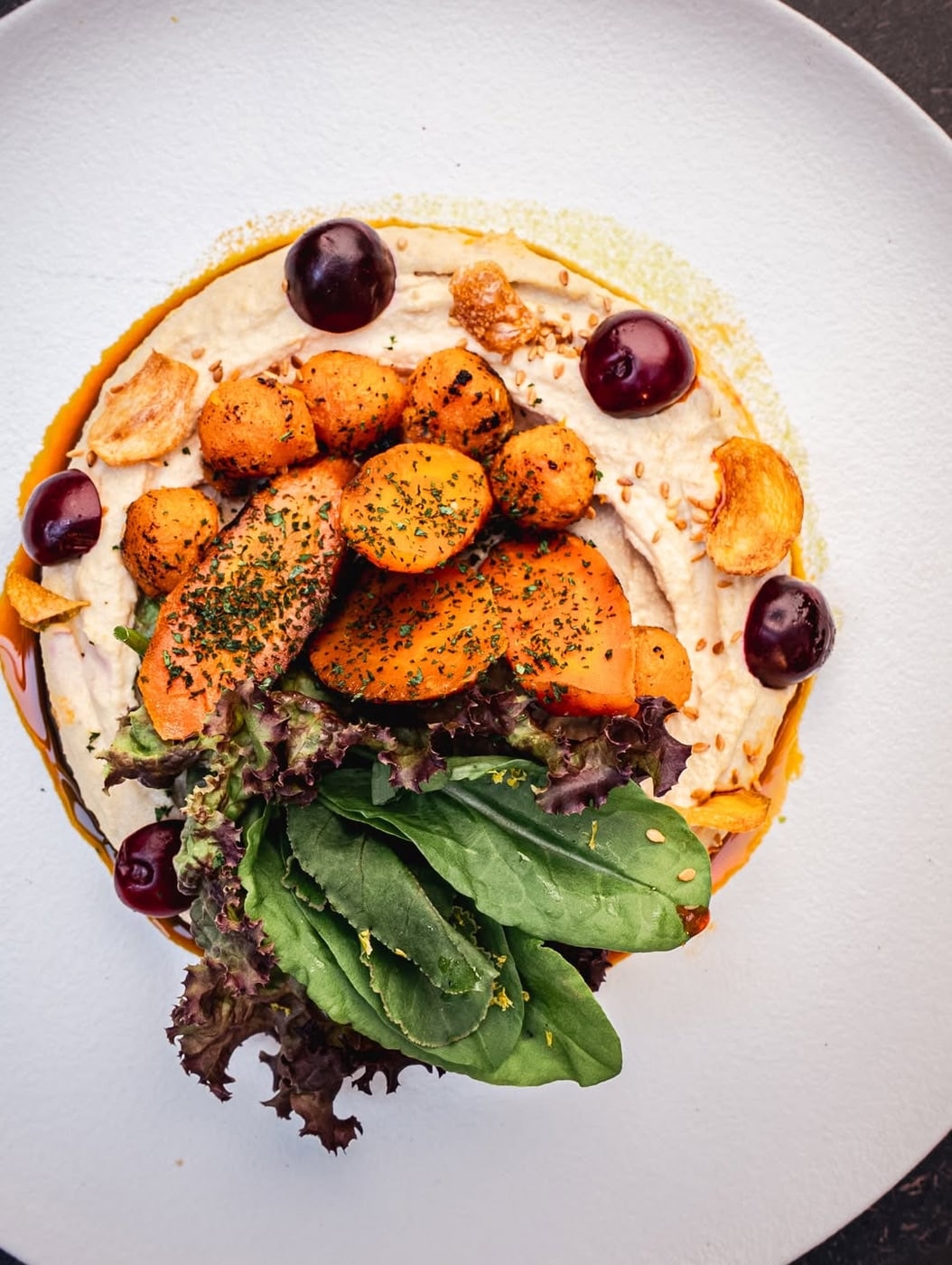 A carefully prepared dish from Manzé