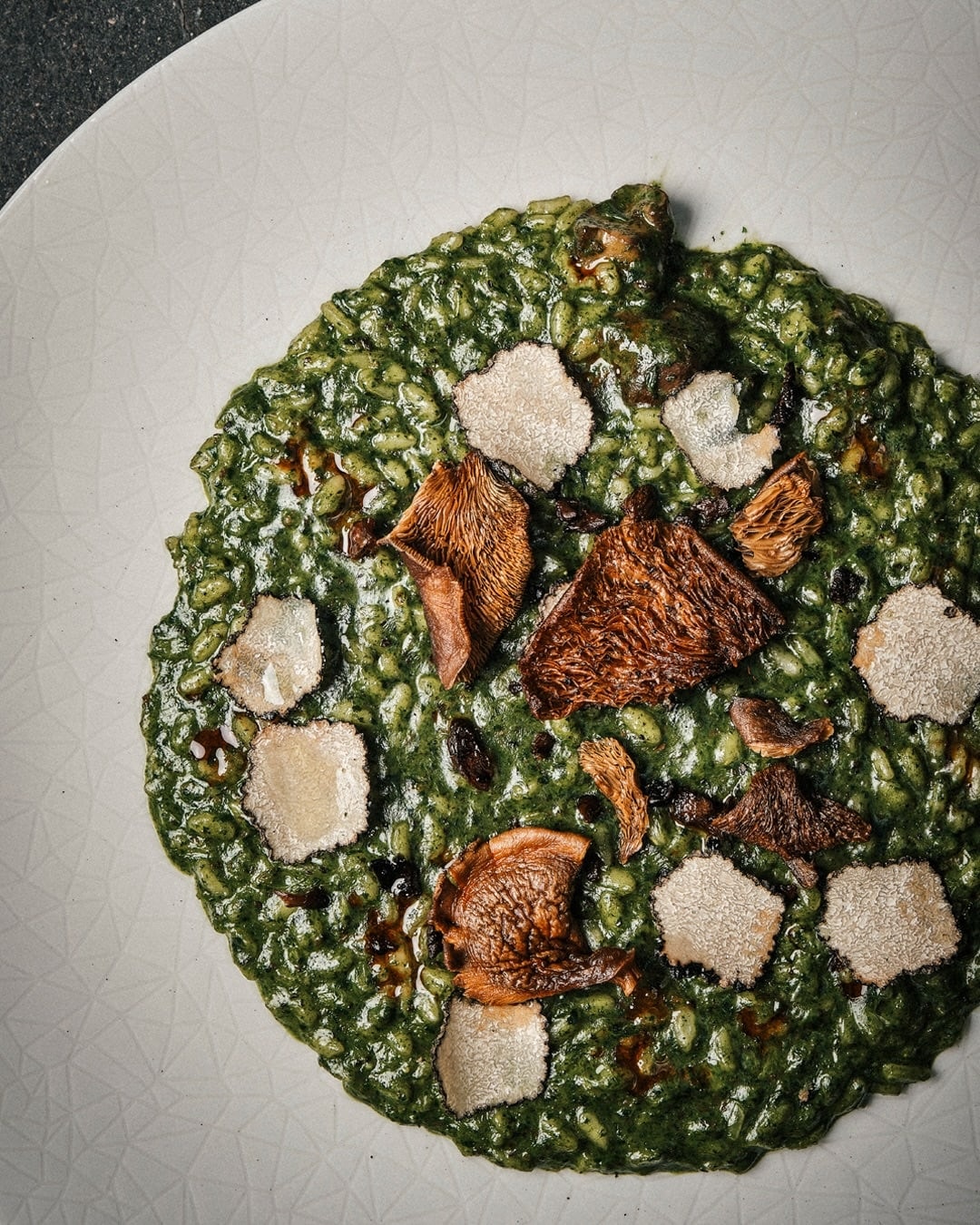 A carefully prepared dish from Manzé
