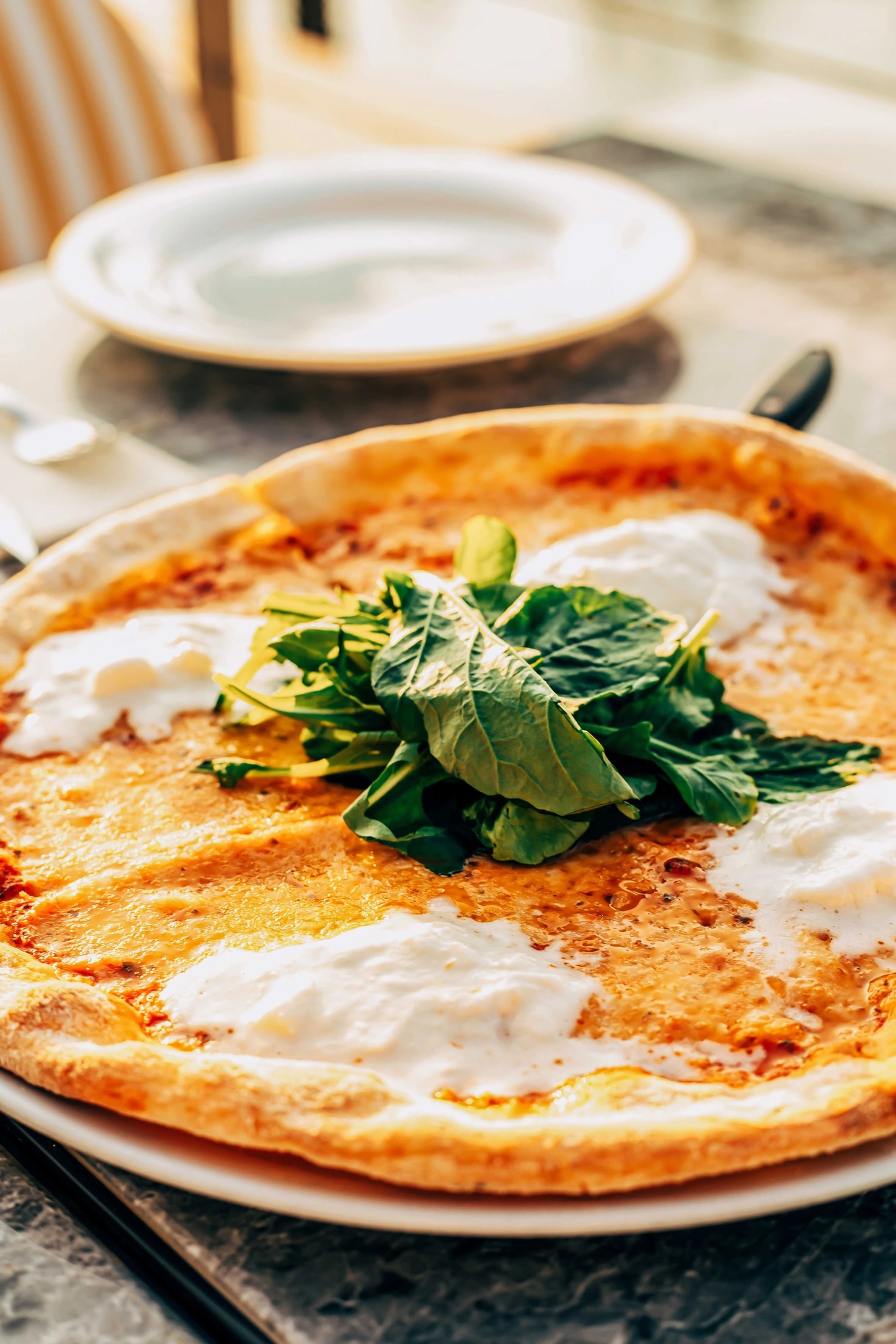 A carefully presented dish from Mezzaluna Galataport