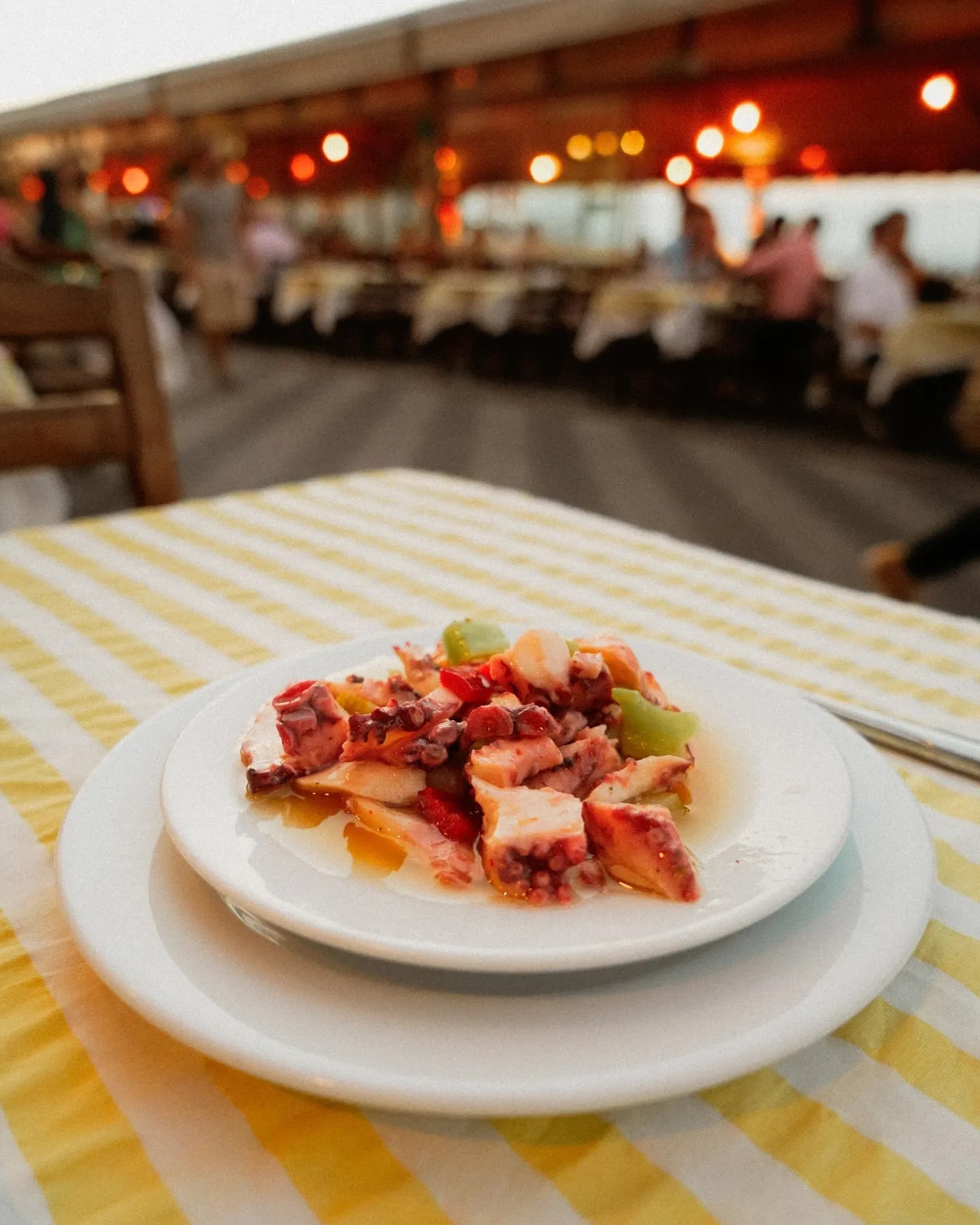 Milto Büyükada mutfağından özenli bir tabak sunumu