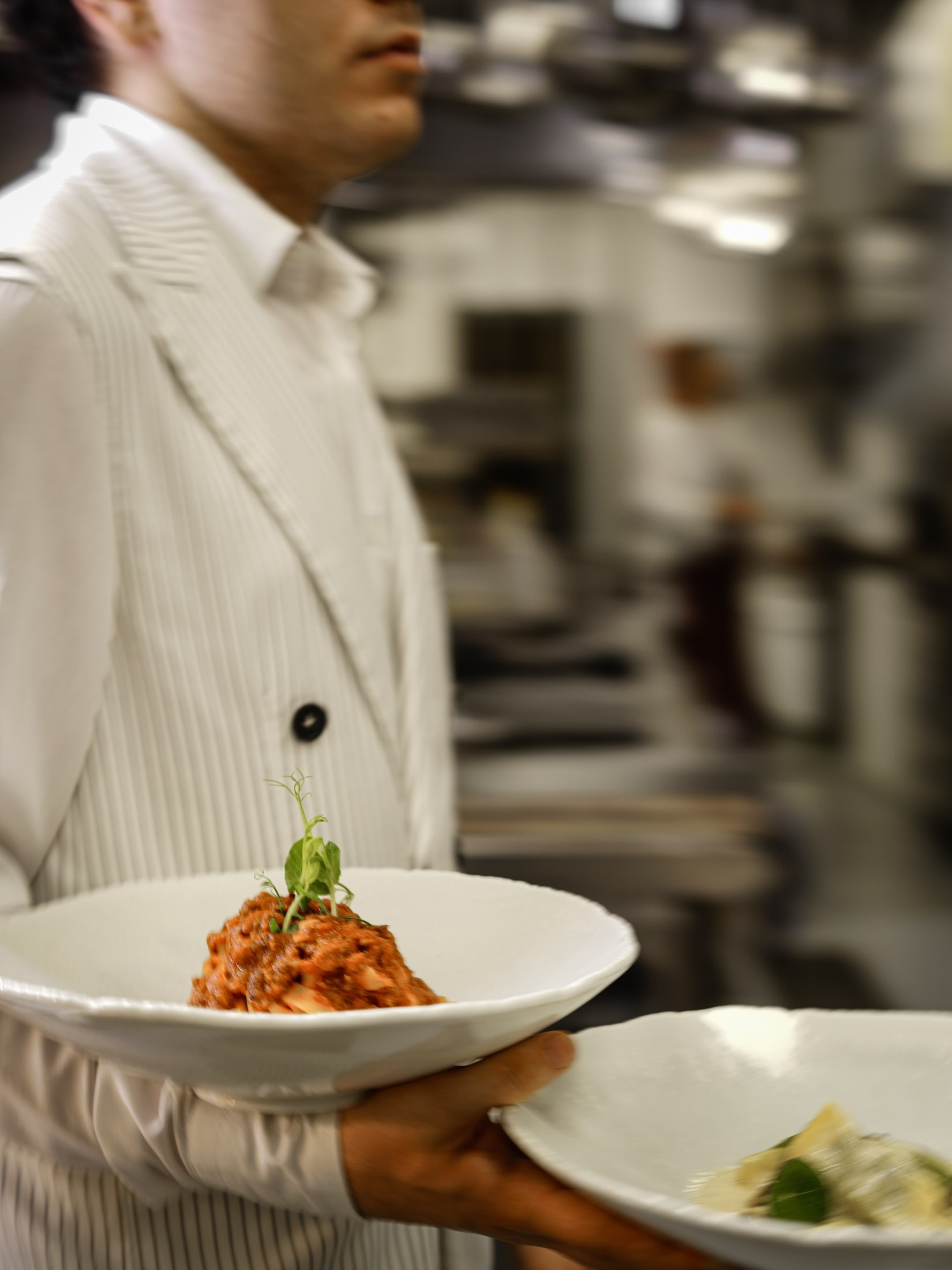 Monteverdi Ristorante mutfağından özenli bir tabak sunumu