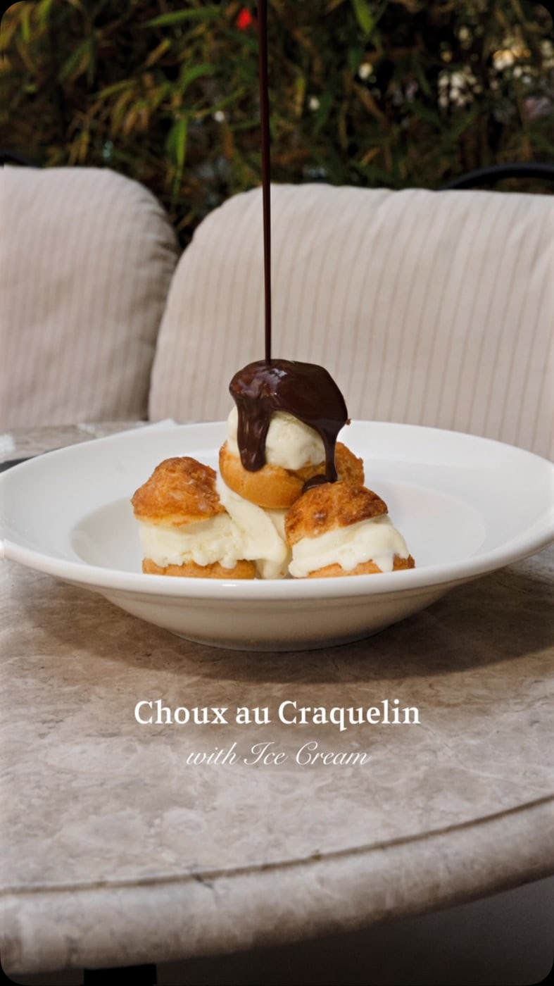 A carefully prepared dish from Mornings in Pera