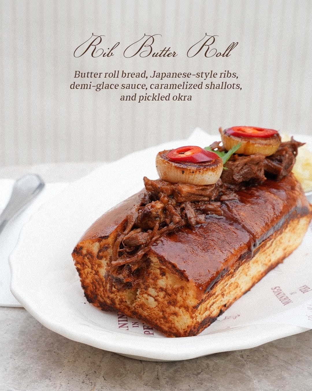 A carefully prepared dish from Mornings in Pera