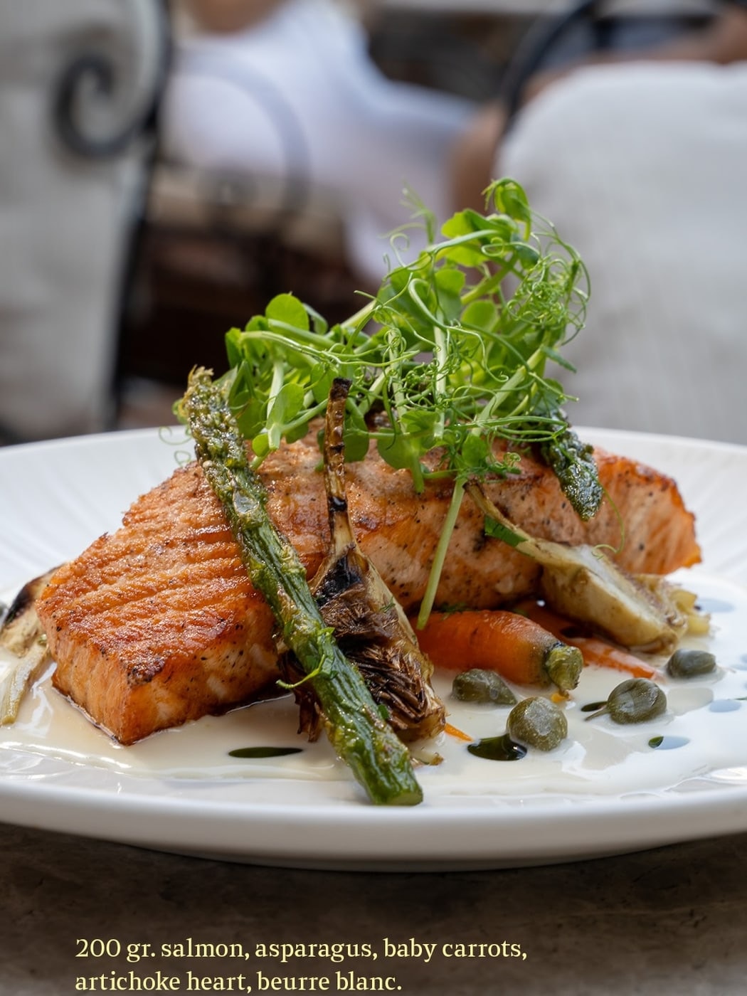 A carefully prepared dish from Mornings in Pera