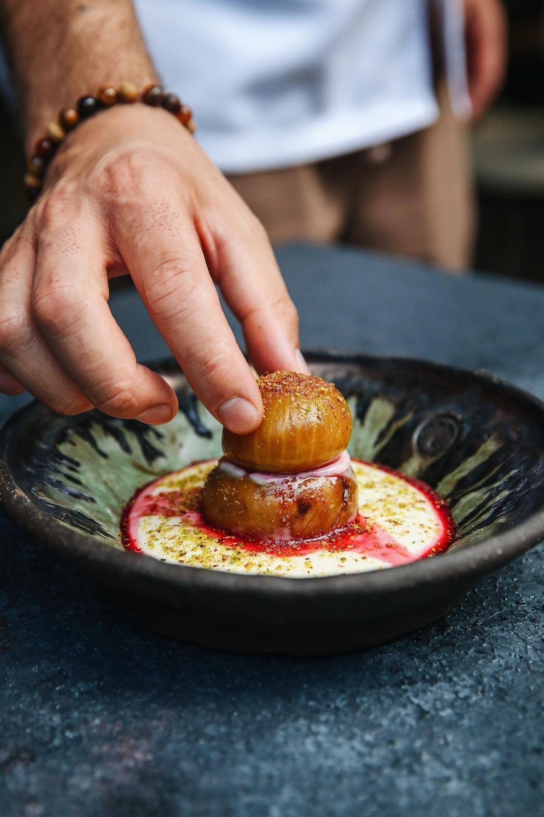 A carefully presented dish from Muutto Galataport