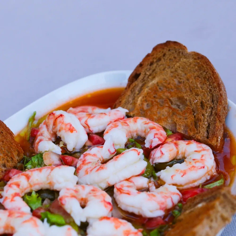 A carefully presented dish from Nazende Cadde