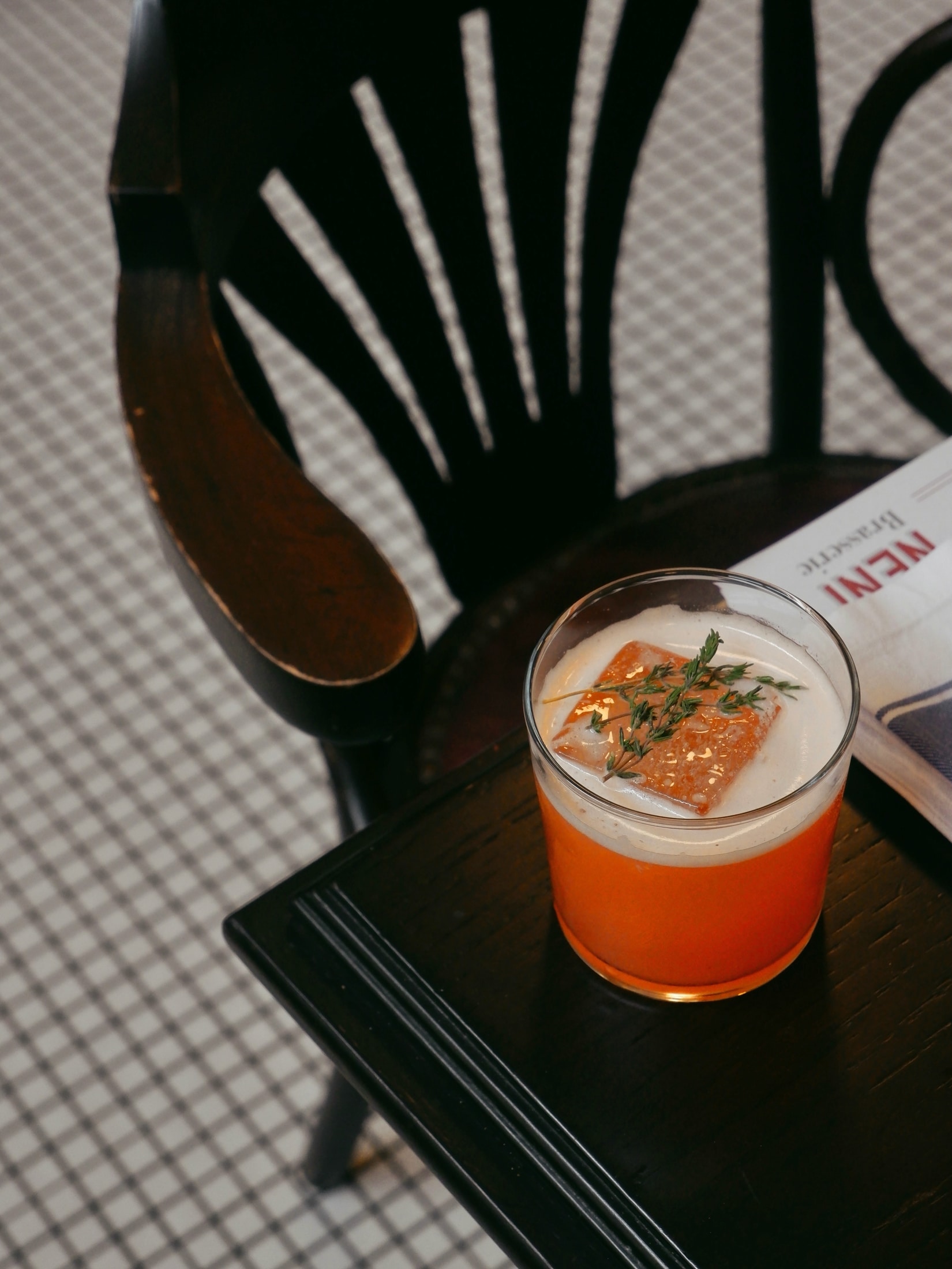 A carefully presented dish from Neni Brasserie