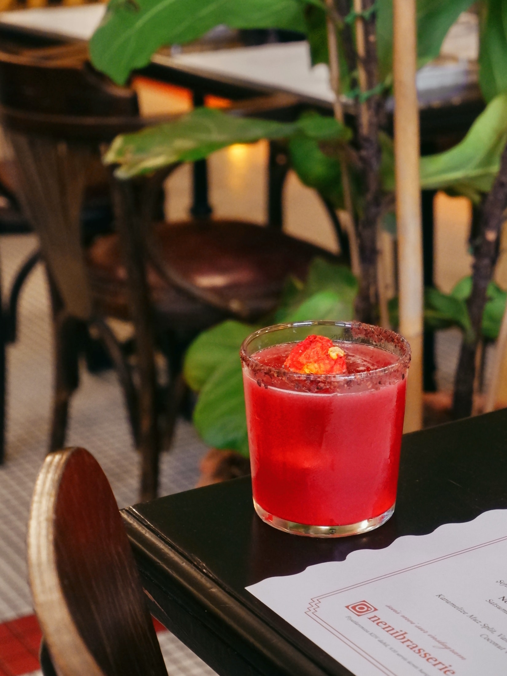 A carefully presented dish from Neni Brasserie