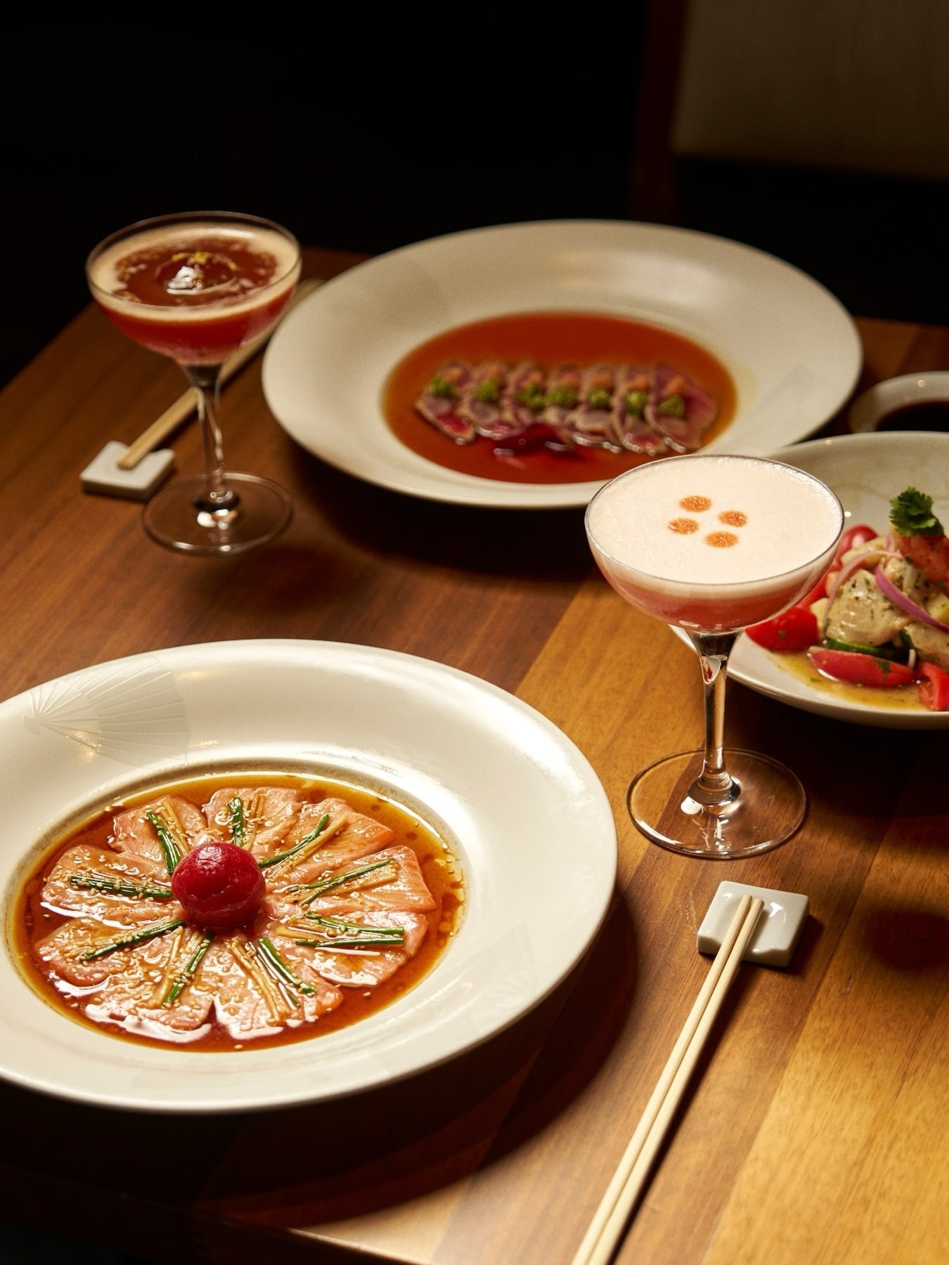 Nobu Istanbul: a carefully plated dish