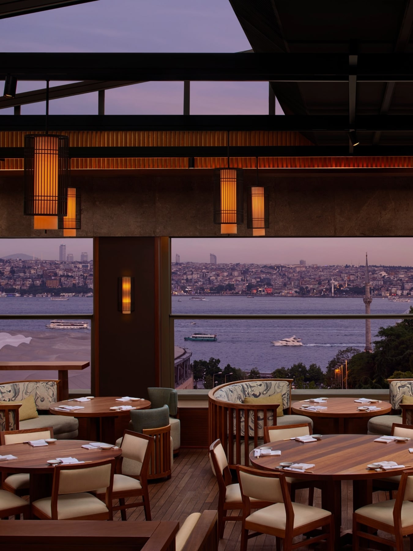Nobu Istanbul: the frontage and entrance