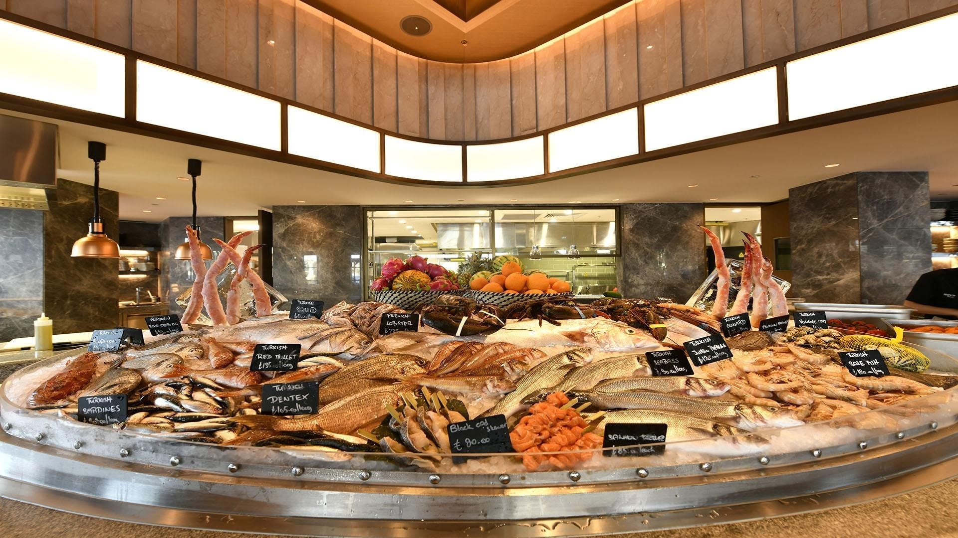 Novikov, Kuruçeşme restoranında yemek ve atmosfer