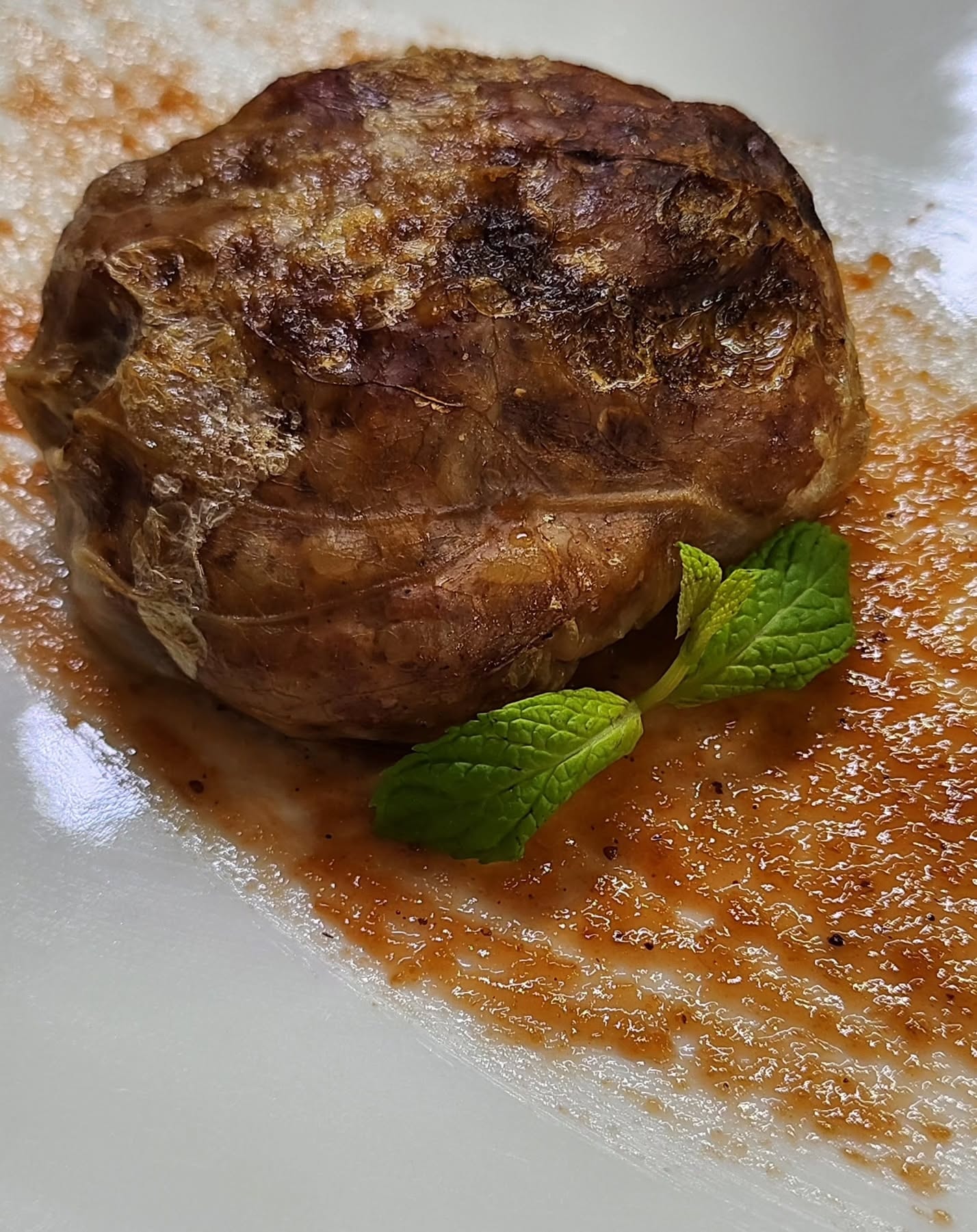 A carefully presented dish from OCAK Restaurant