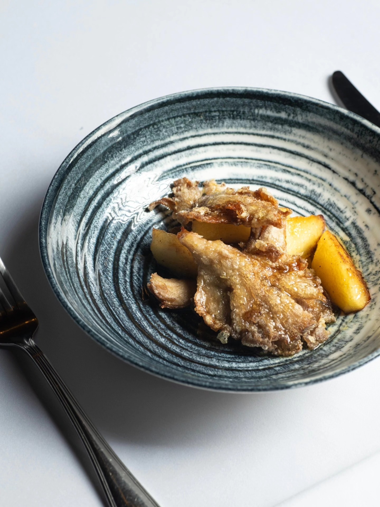 A carefully presented dish from OCAK Restaurant