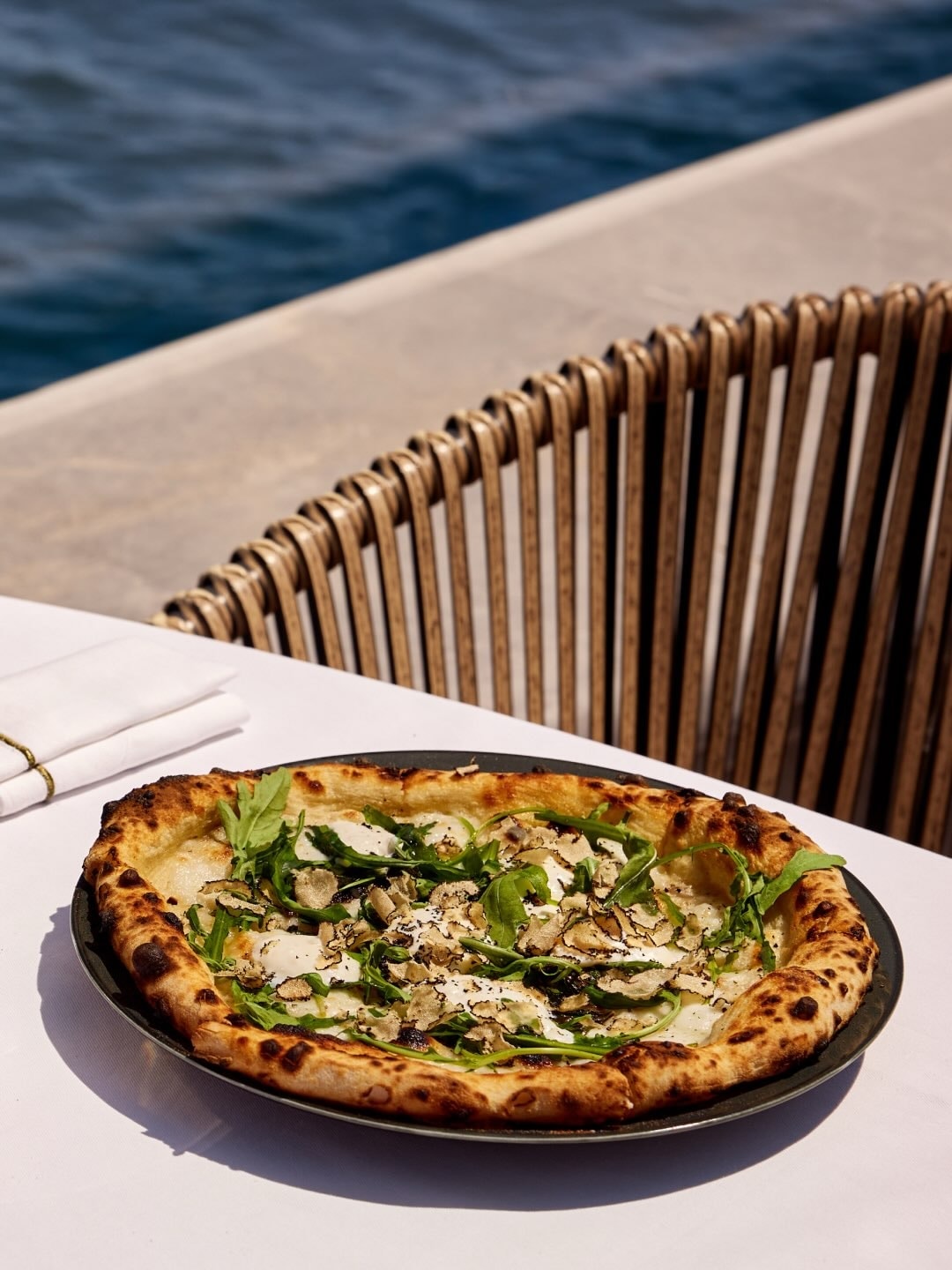 A carefully presented dish from Olea Bar