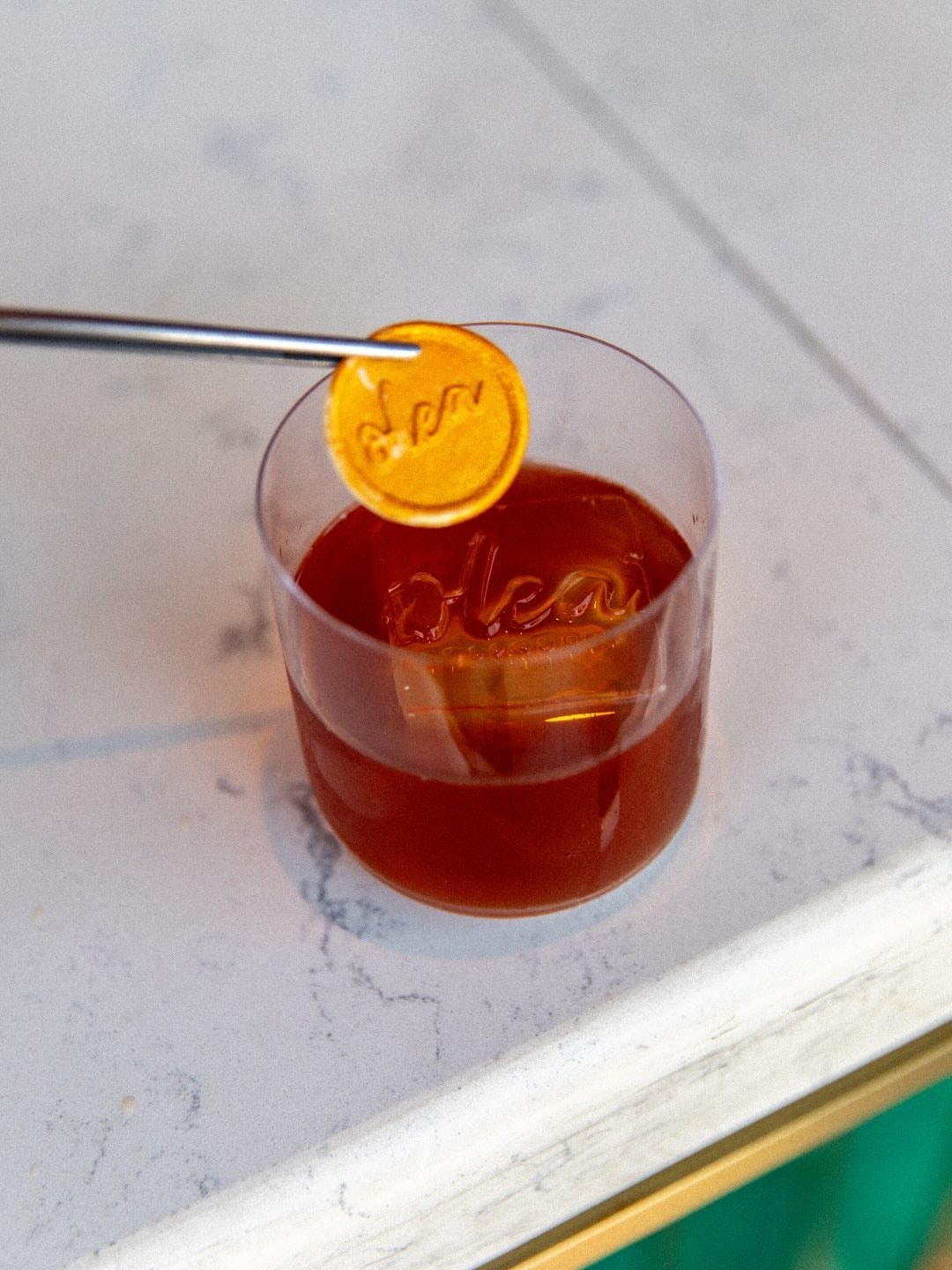 A carefully presented dish from Olea Bar