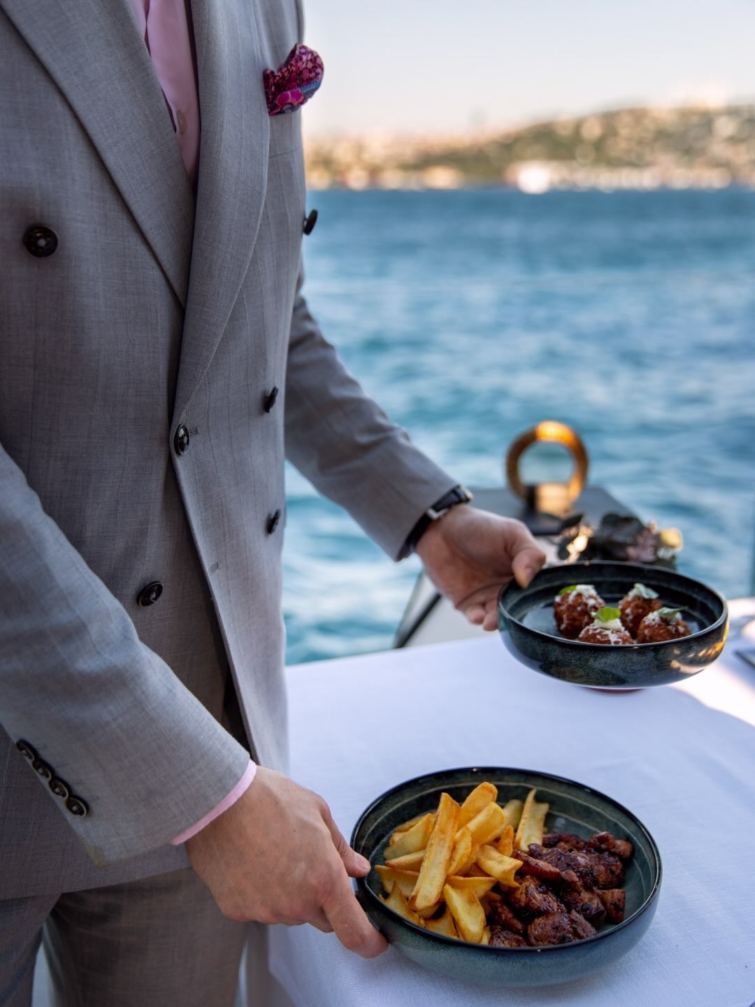A carefully presented dish from Olea Bar